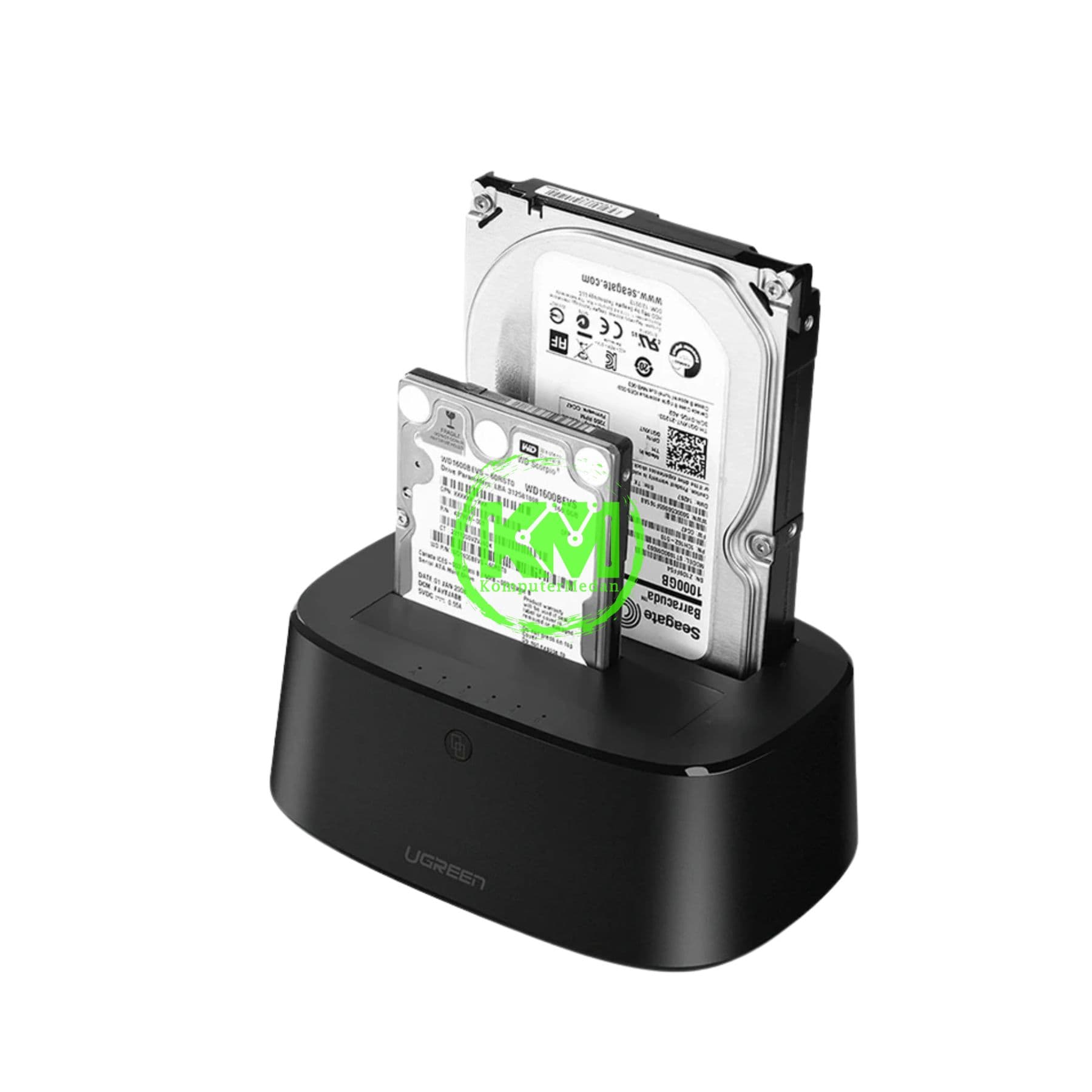 UGREEN USB 3.0 TO SATA DUAL SLOT HARD DRIVE DOCKING STATION / 50857 - Image 2