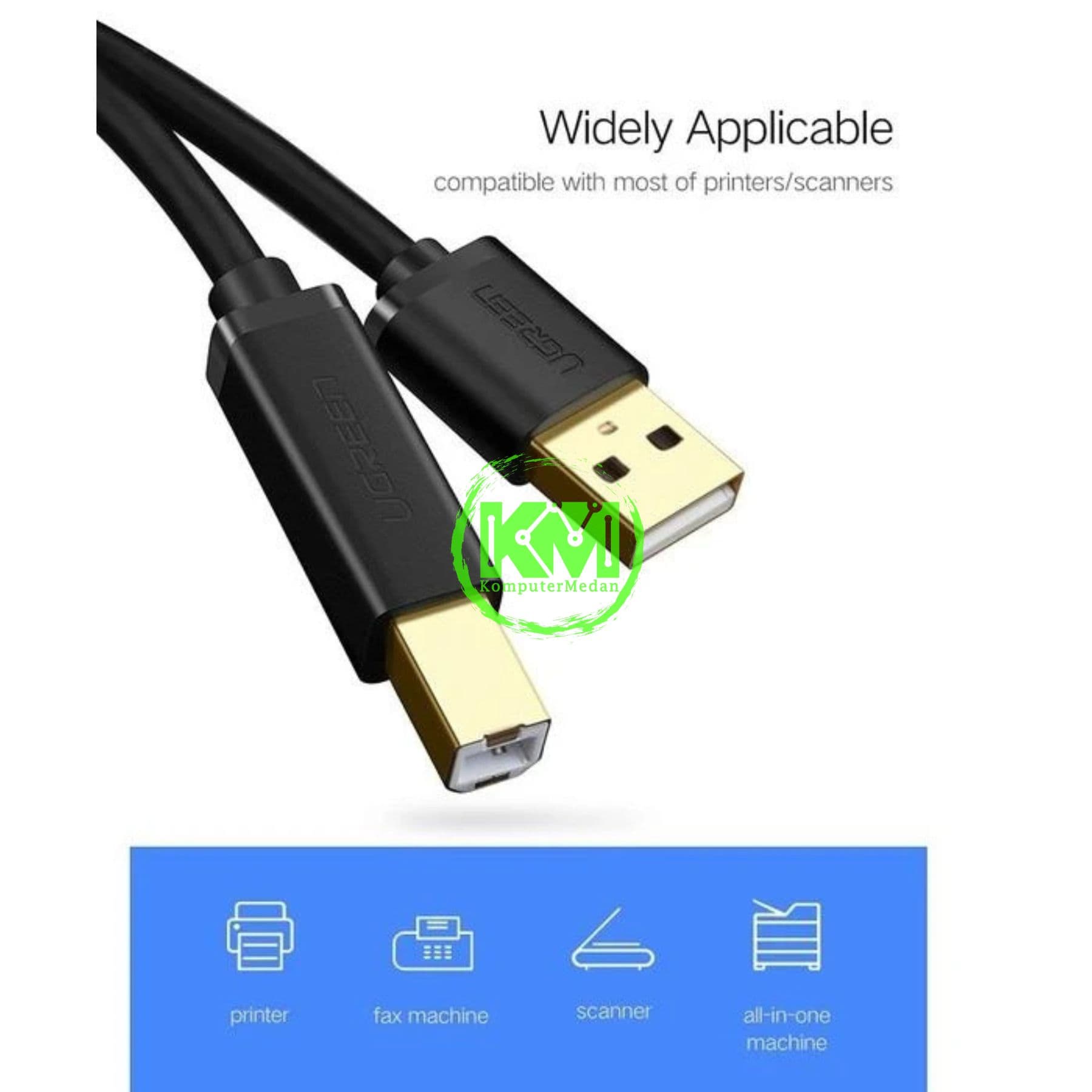 UGREEN CABLE PRINT 3M BLACK / 10351 - Image 4