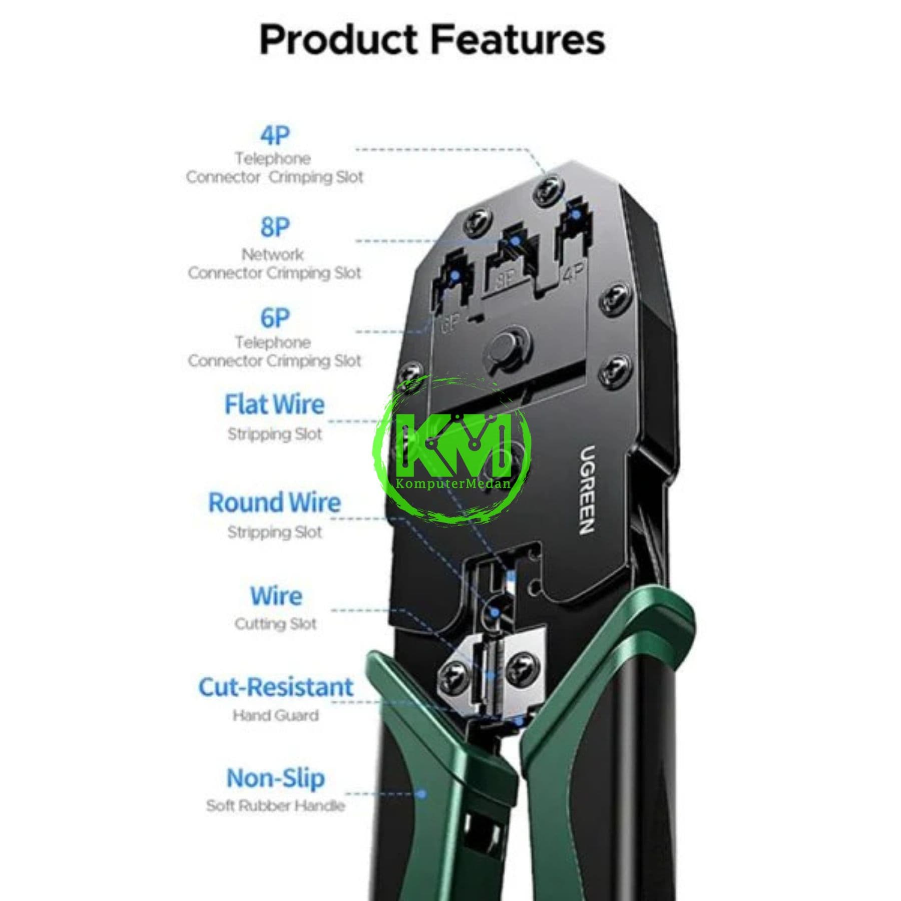 UGREEN CRIMPING TOOL / 35971 - Image 5
