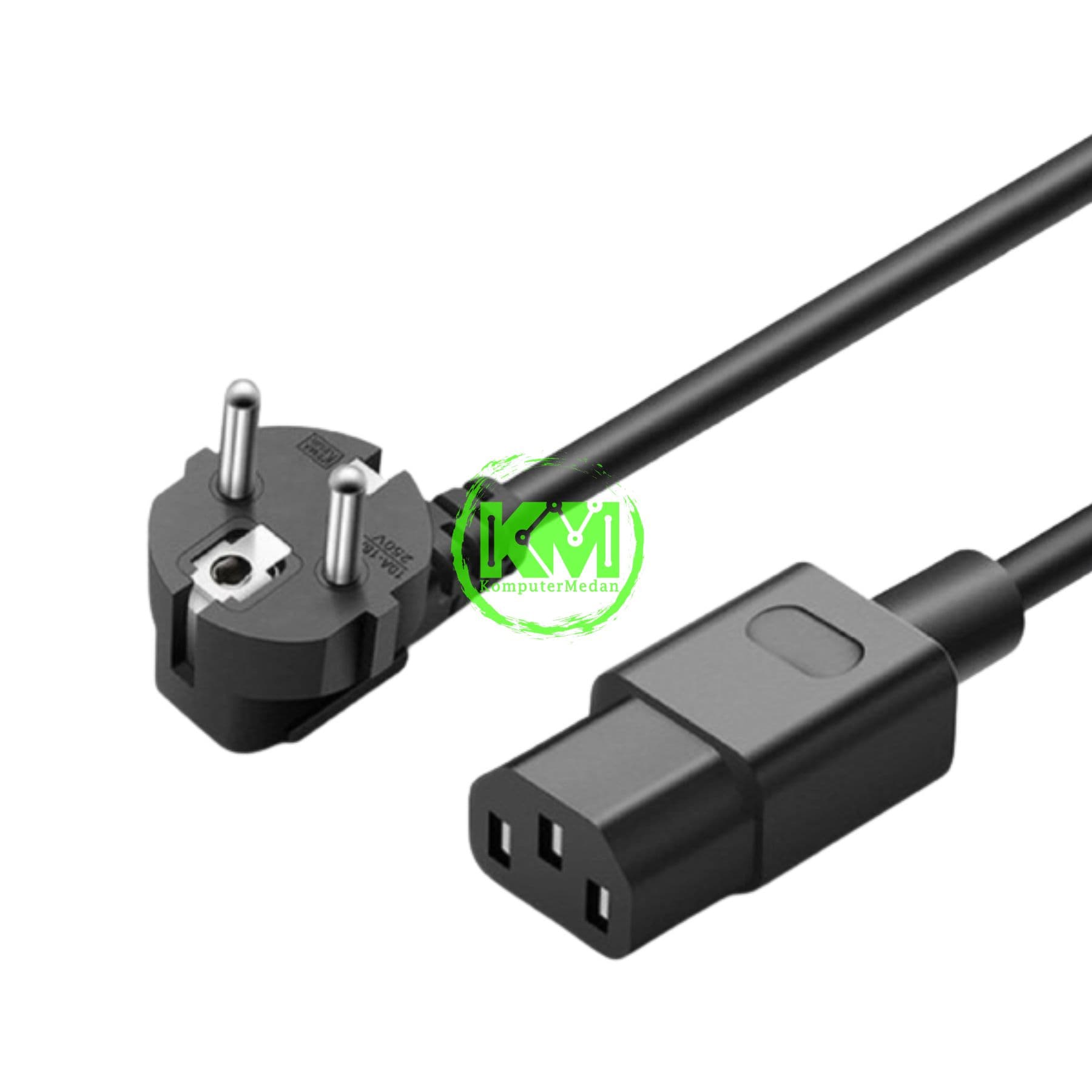 UGREEN POWER EXTENSION CPU BLACK 2M / 15364 - Image 2