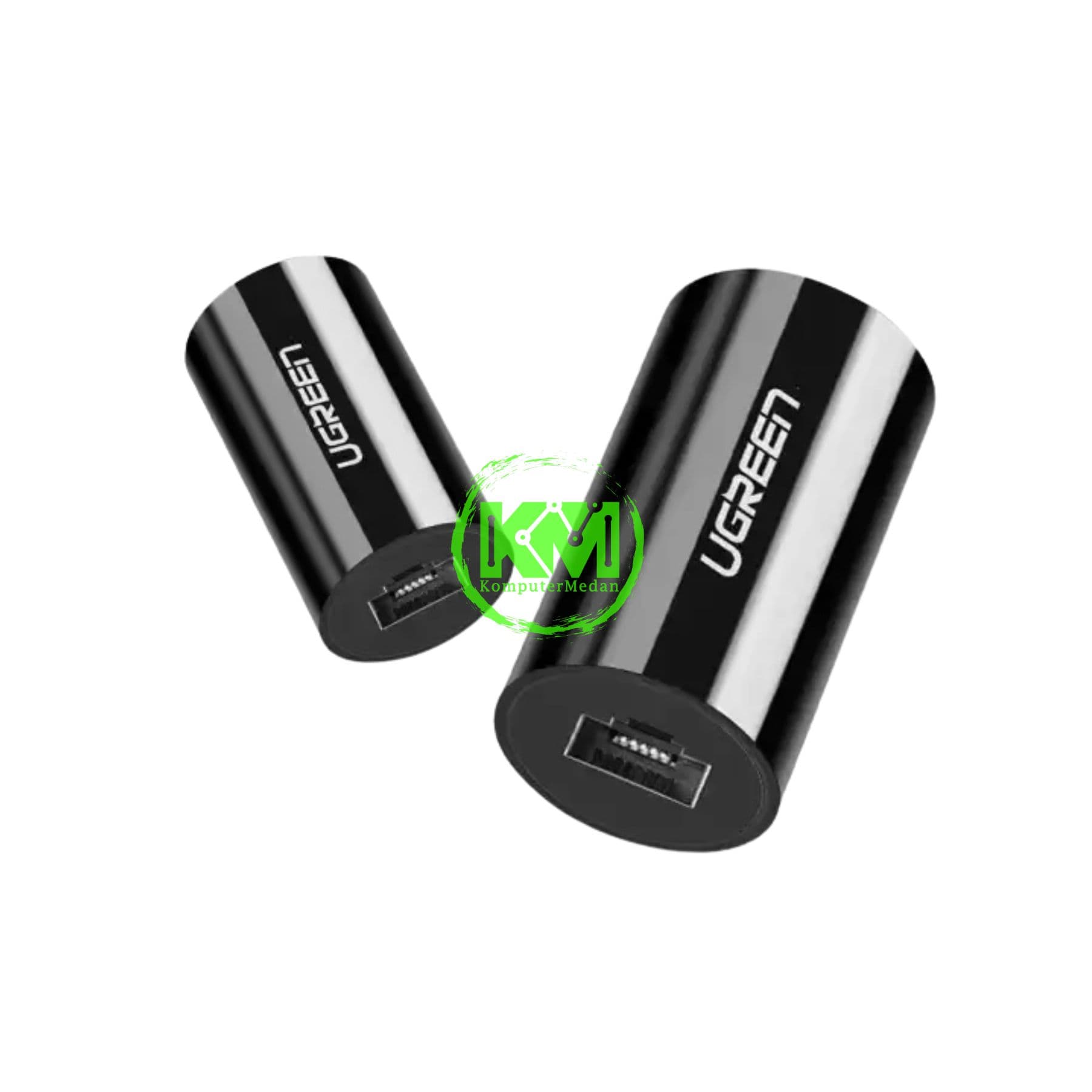 UGREEN CONNECTOR ETHERNET LAN RJ45 ANTI-THUNDER BLACK / 30837 - Image 3