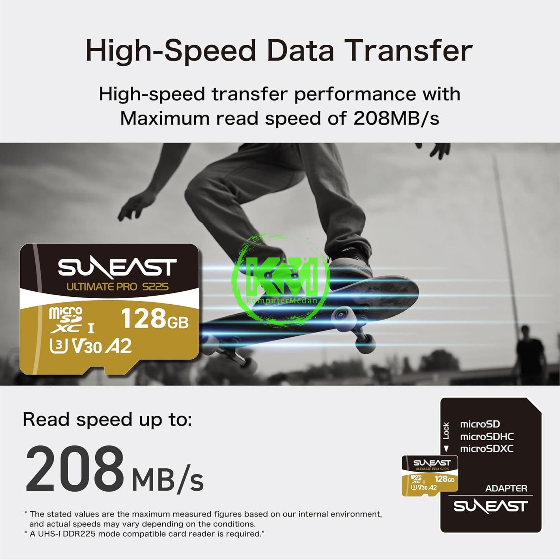 SUNEAST V30 MICROSD DDR225 128GB - Image 3