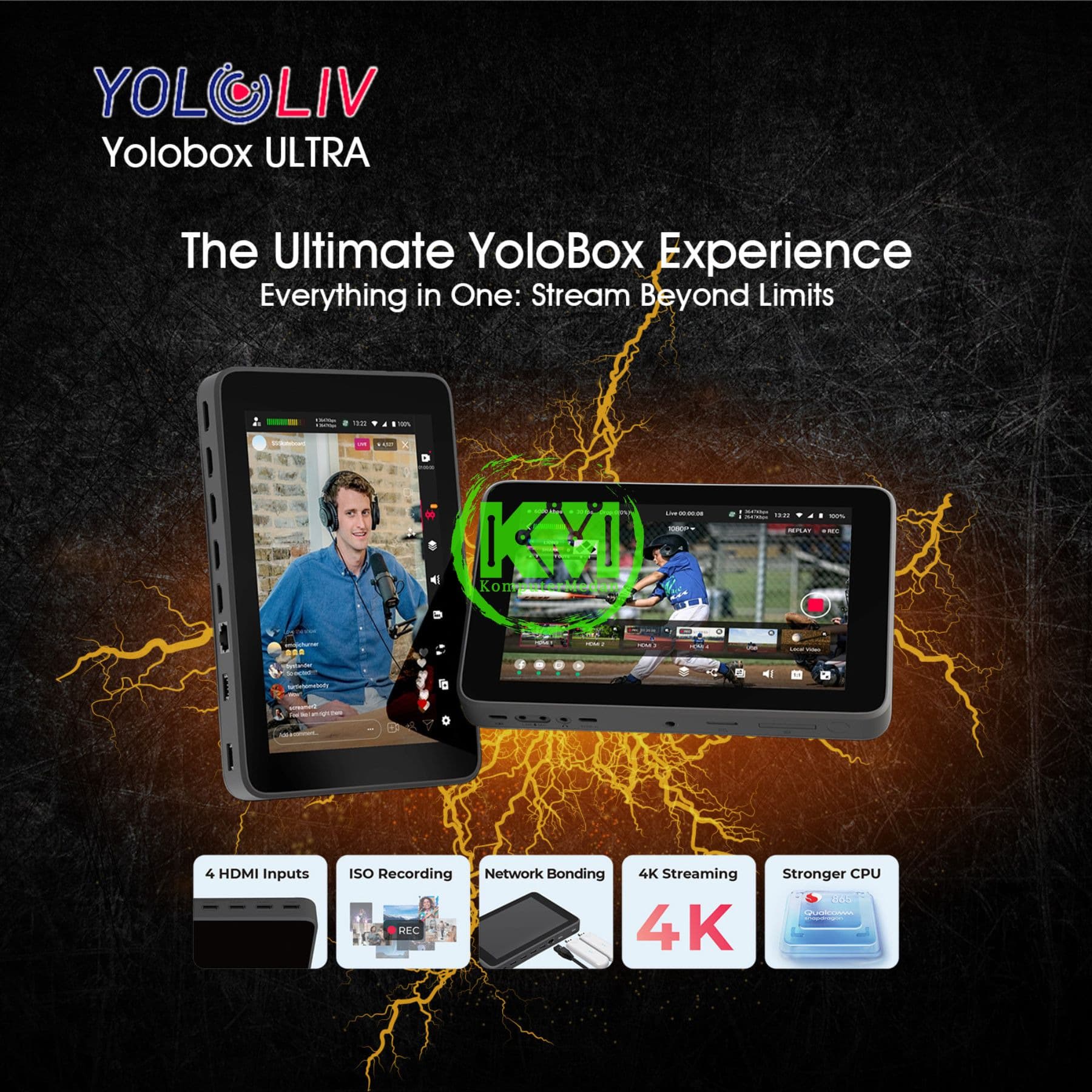 YOLOLIV YOLOBOX ULTRA + ADAPTER CHARGER - Image 7