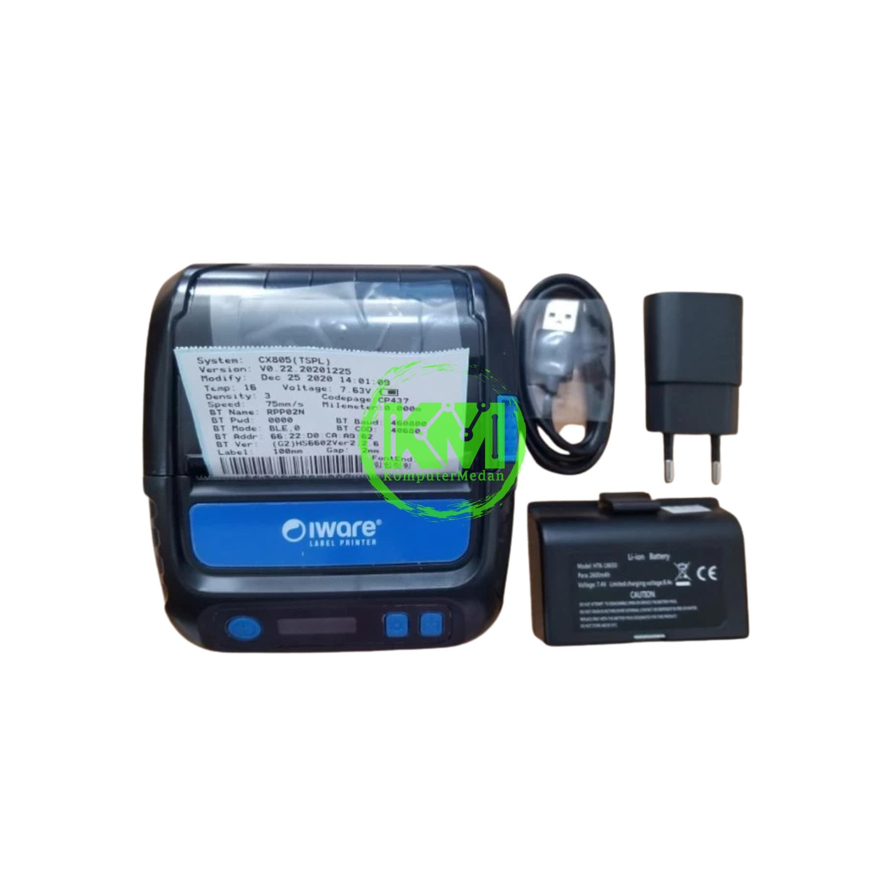 PRINTER LABEL PORTABLE IWARE IW-C8LP 80MM - Image 6