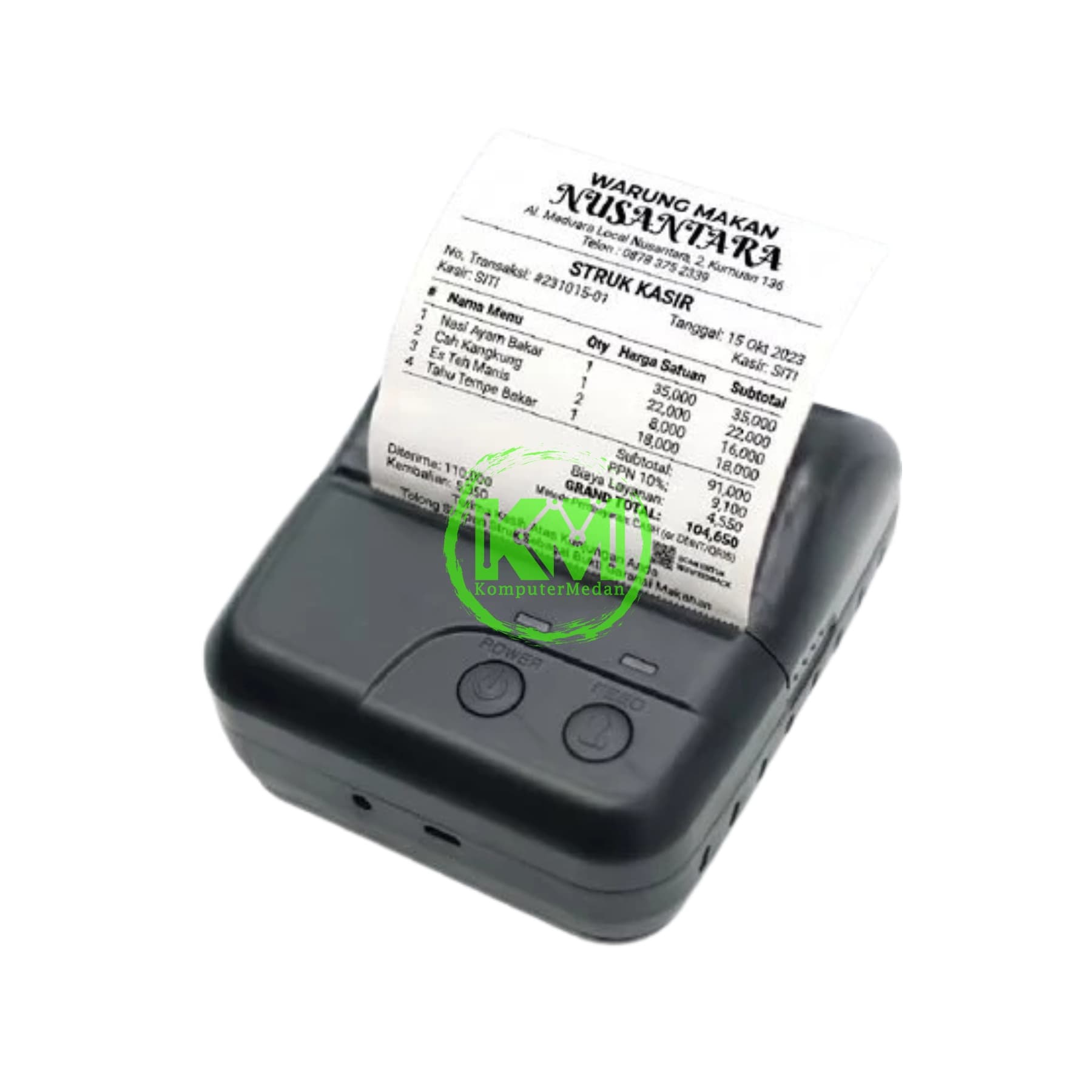 PRINTER THERMAL BLUETOOTH IWARE 80MM C-80MPO - Image 3