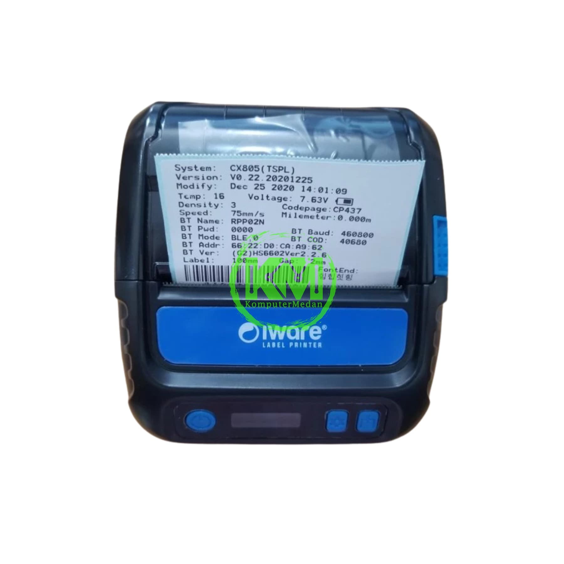 PRINTER LABEL PORTABLE IWARE IW-C8LP 80MM - Image 5