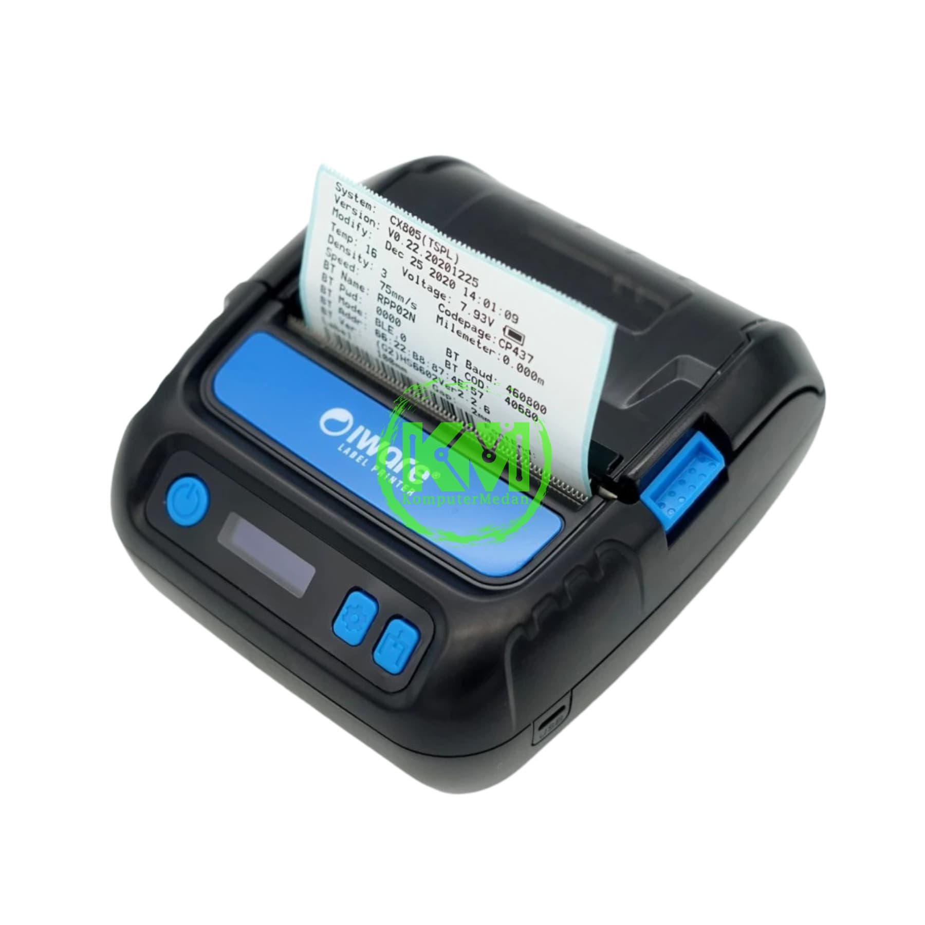 PRINTER LABEL PORTABLE IWARE IW-C8LP 80MM - Image 1