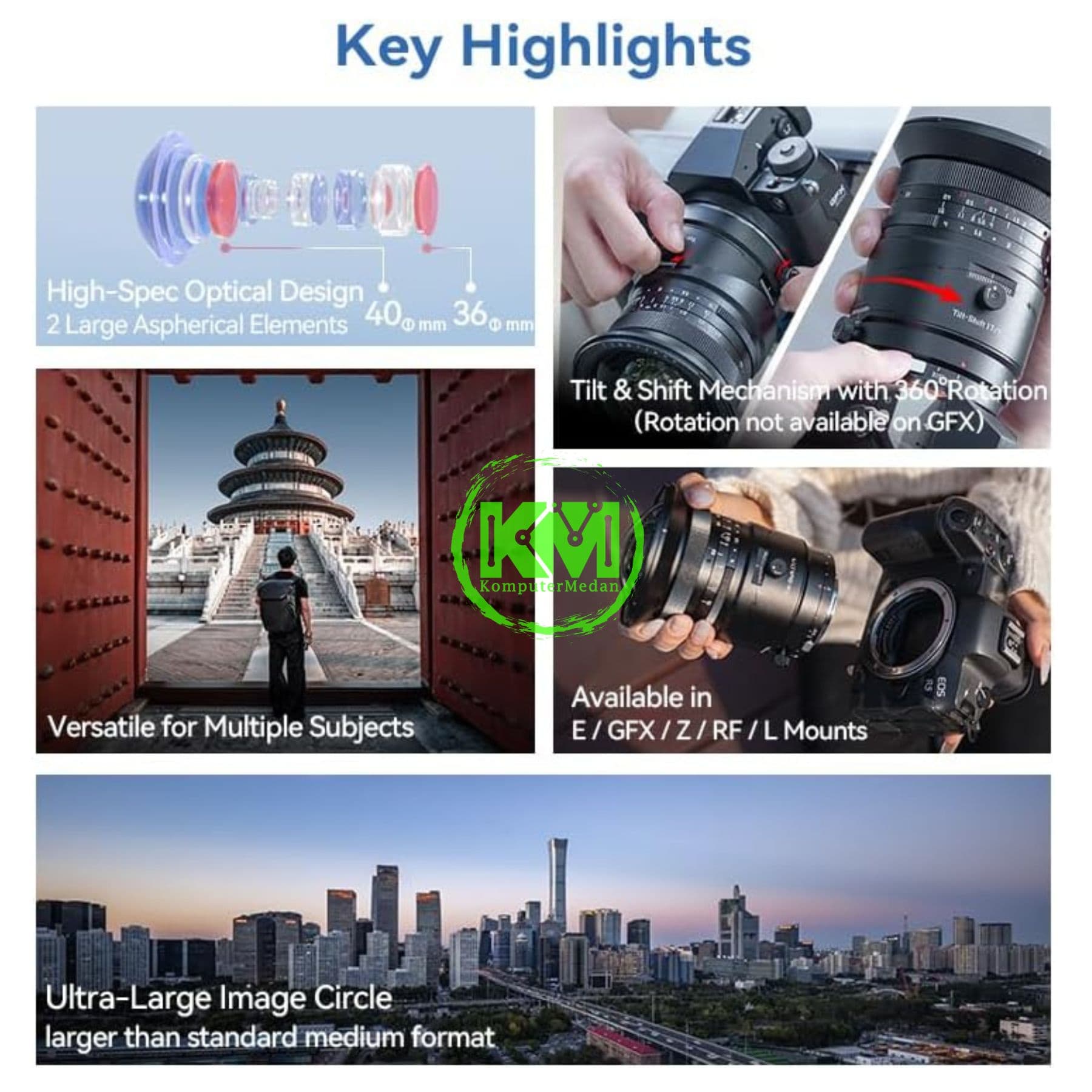 TTARTISAN 17MM F4 TILT SHIFT FOR FUJI FULL FRAME - Image 5