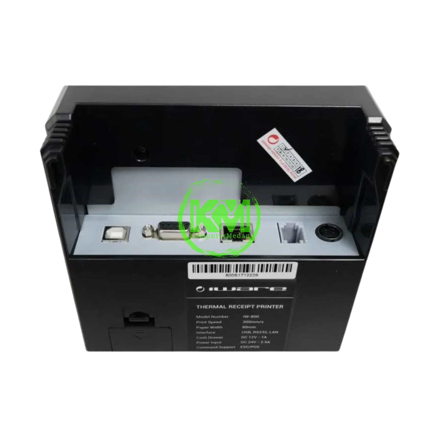 PRINTER THERMAL 80MM IW-800 (USB+SERIAL+LAN) - Image 3