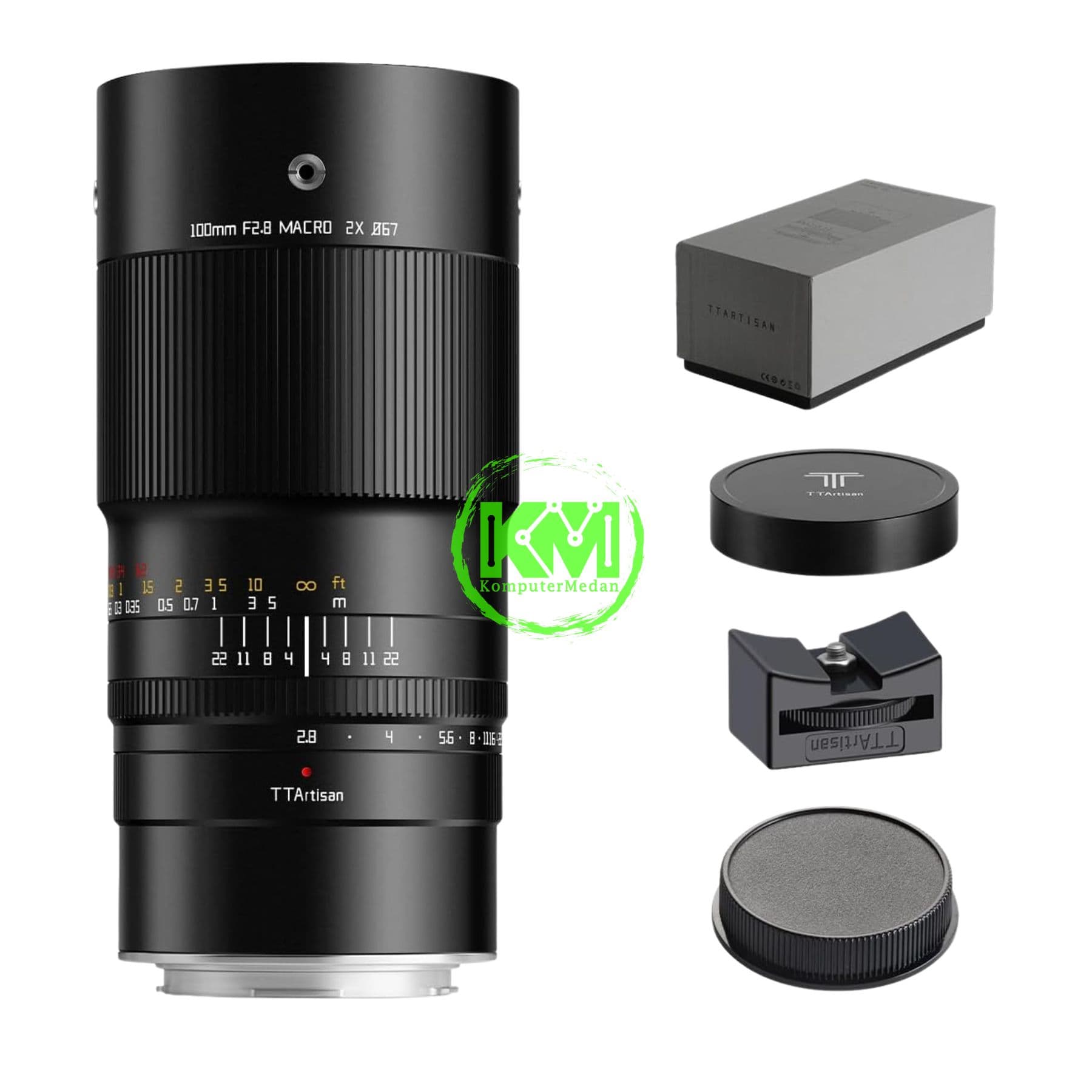 TTARTISAN 100MM F2.8 MACRO 2X L - BLACK - Image 5