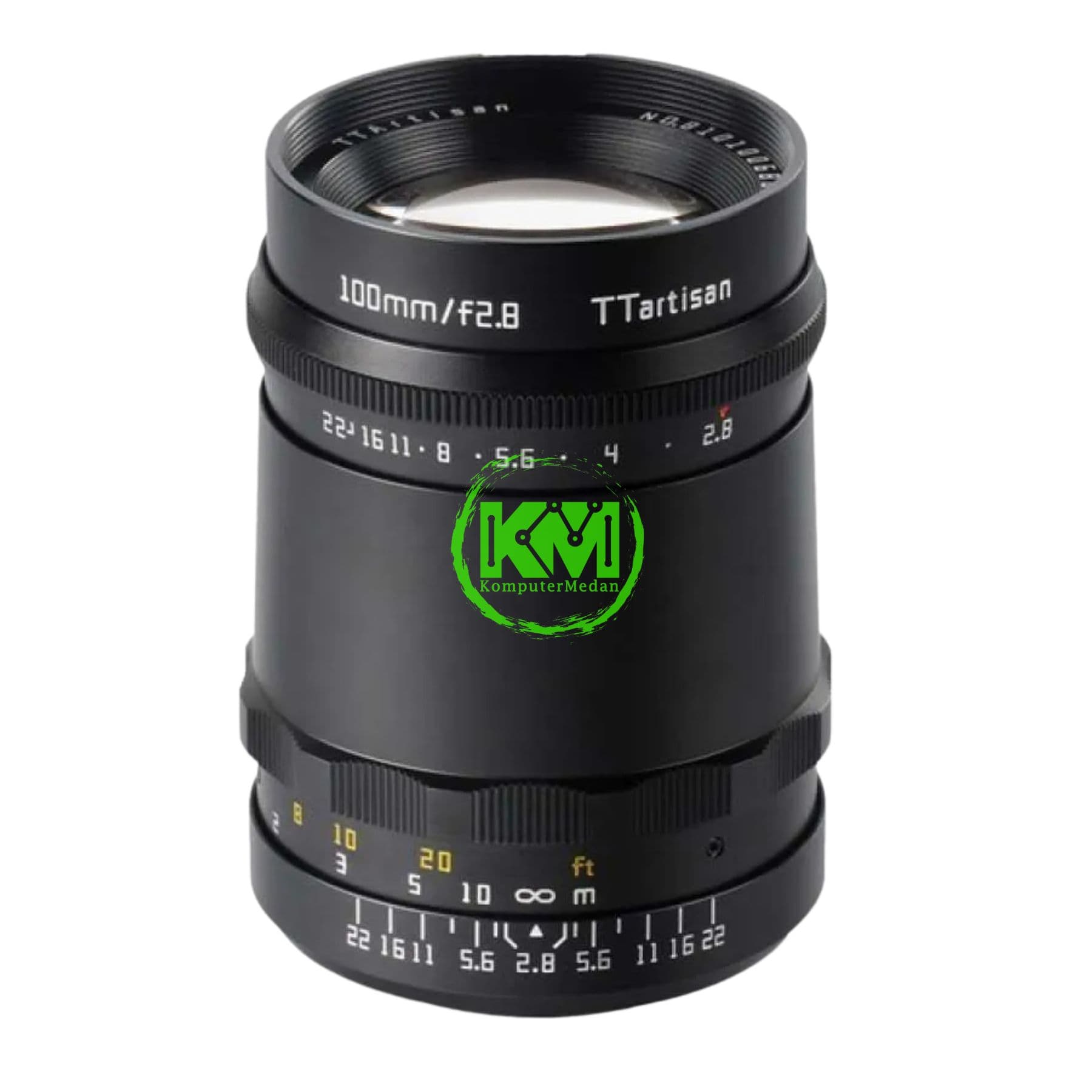 TTARTISAN 100MM F2.8 BUBLE BOKEH M42 MOUNT - BLACK
