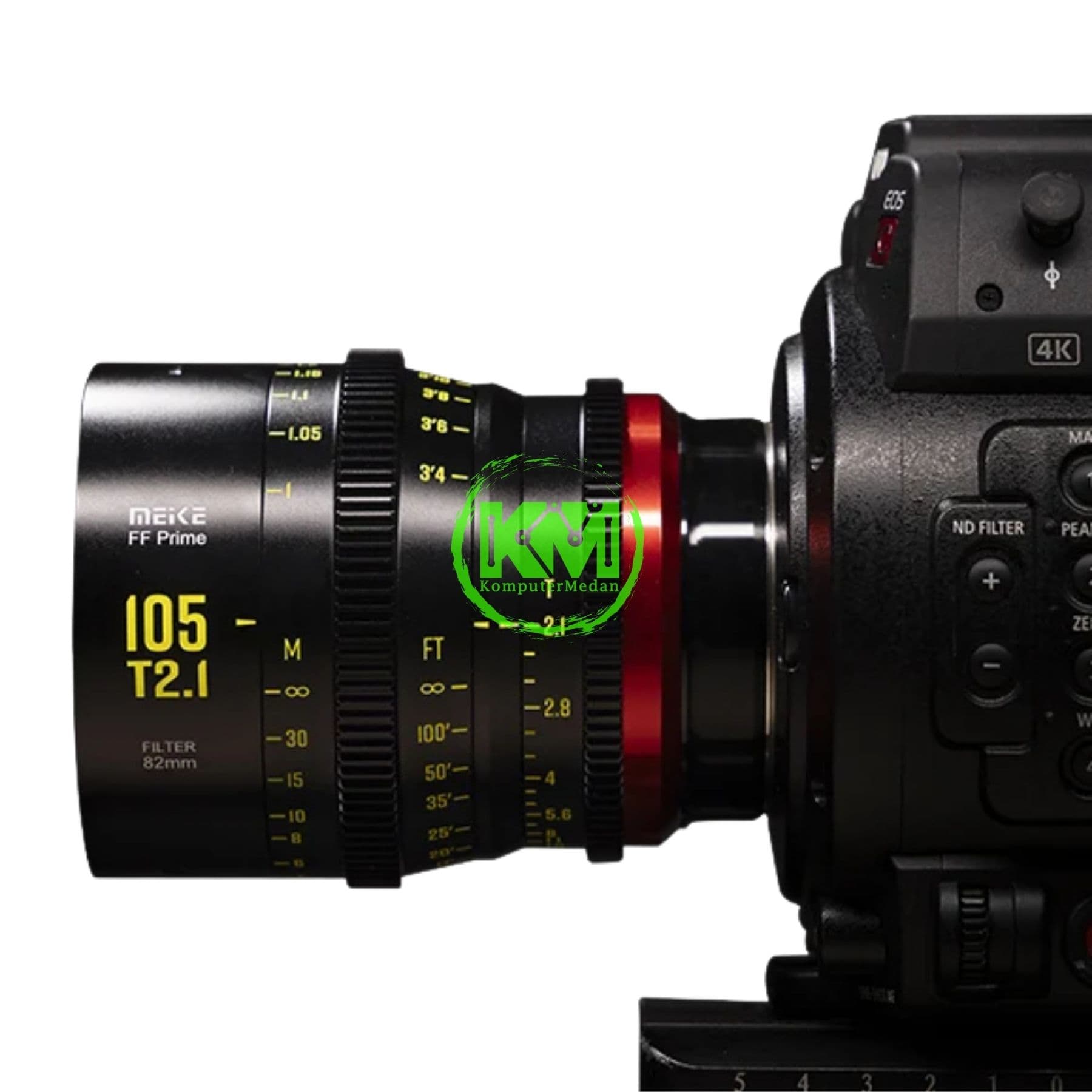 MEIKE FULL FRAME PRIME 105MM T2.1 CINE LENS FOR PL MOUNT CAMERAS - MK - 105T21FF - PL - Image 4