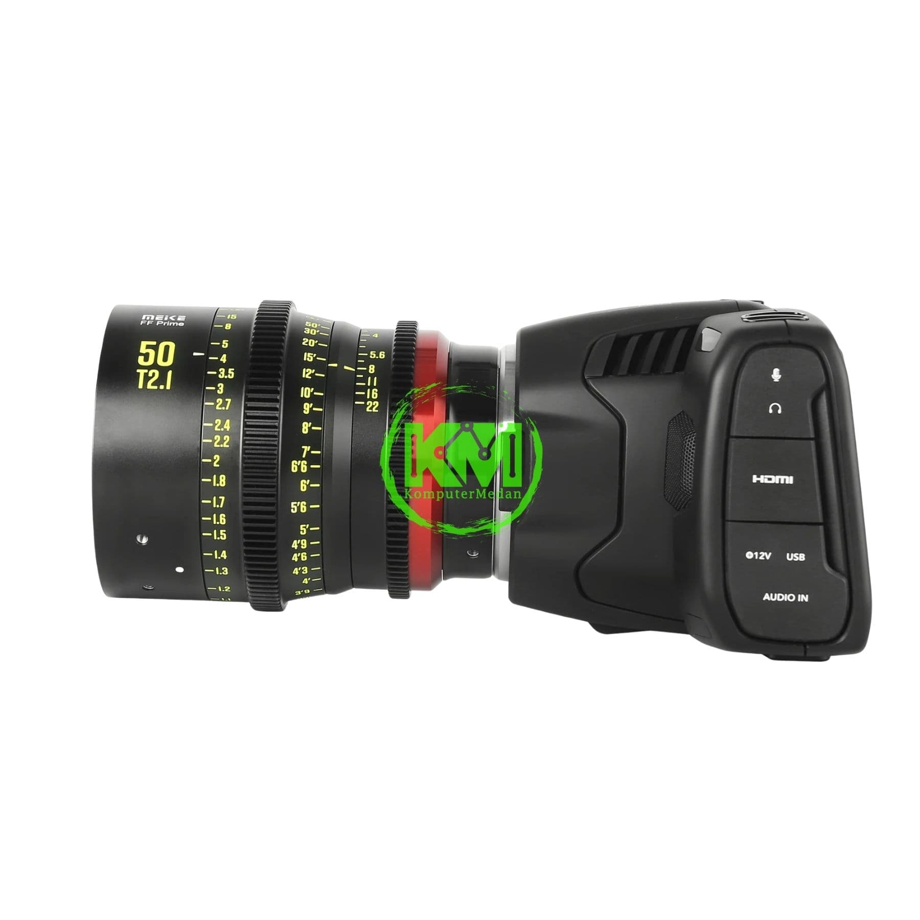 MEIKE FULL FRAME PRIME 50MM T2.1 CINE LENS FOR PL MOUNT CAMERAS - MK - FF50T21 - PL - Image 4