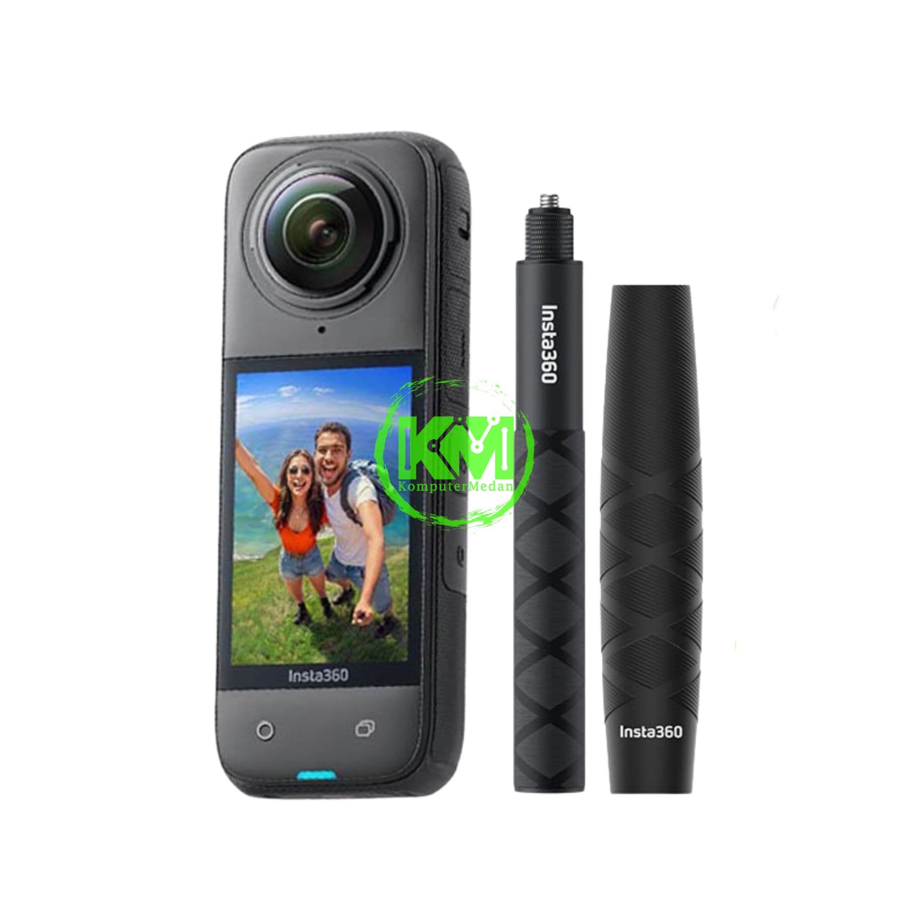 INSTA 360 SET X4 WITH SELFIE STICK 85CM