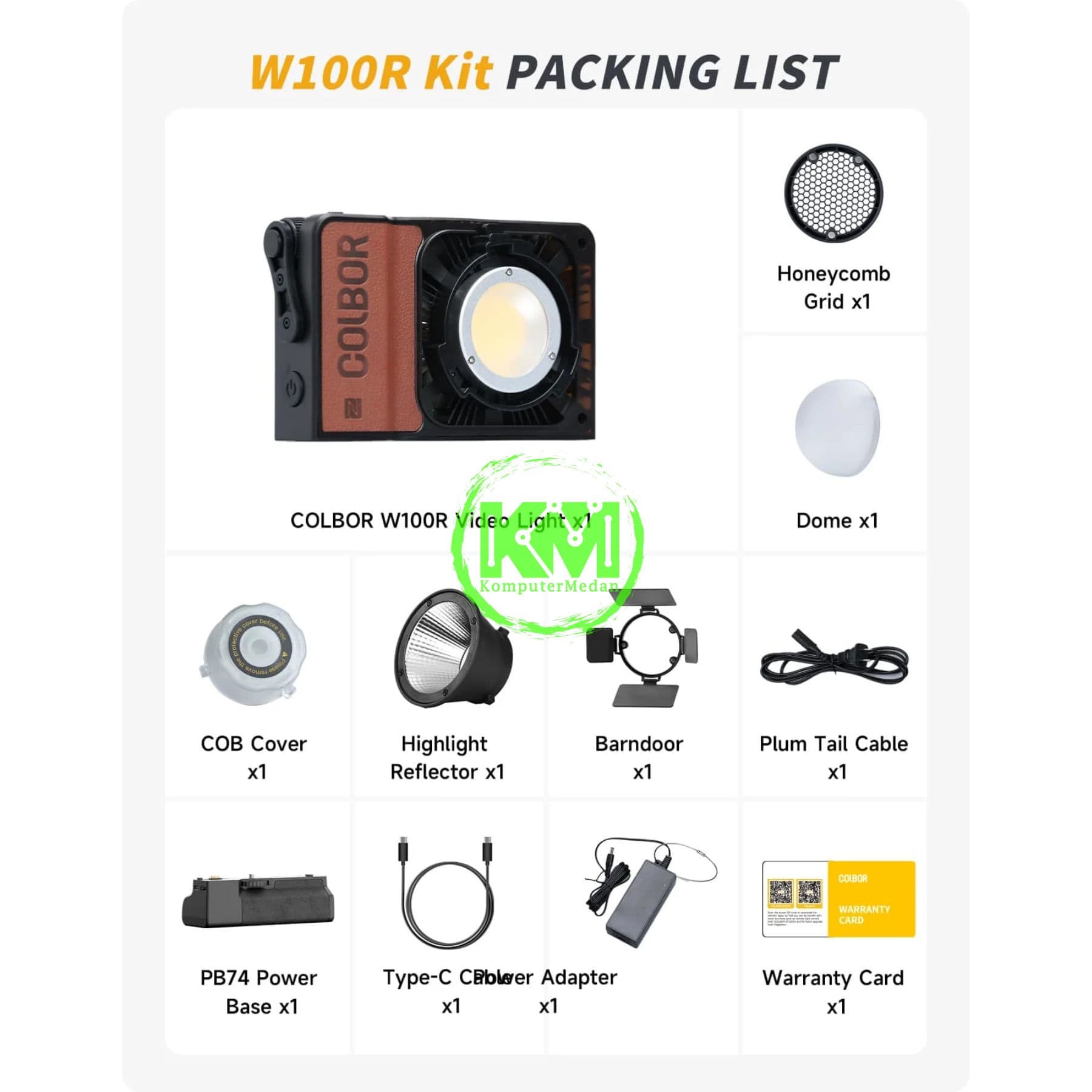 COLBOR W100R WONDER SERIES KIT - Image 6