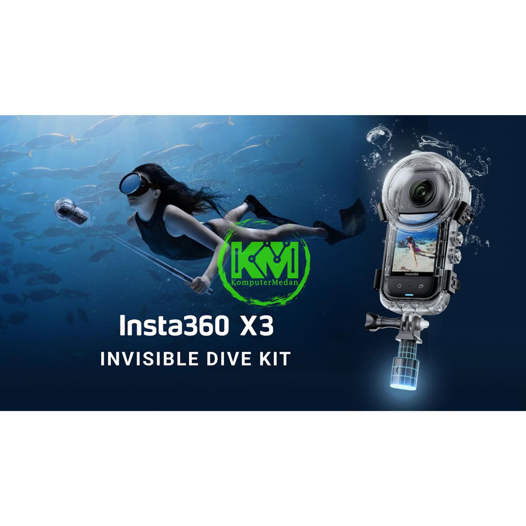 INSTA 360 X3 INVISIBLE DIVE KIT - Image 3