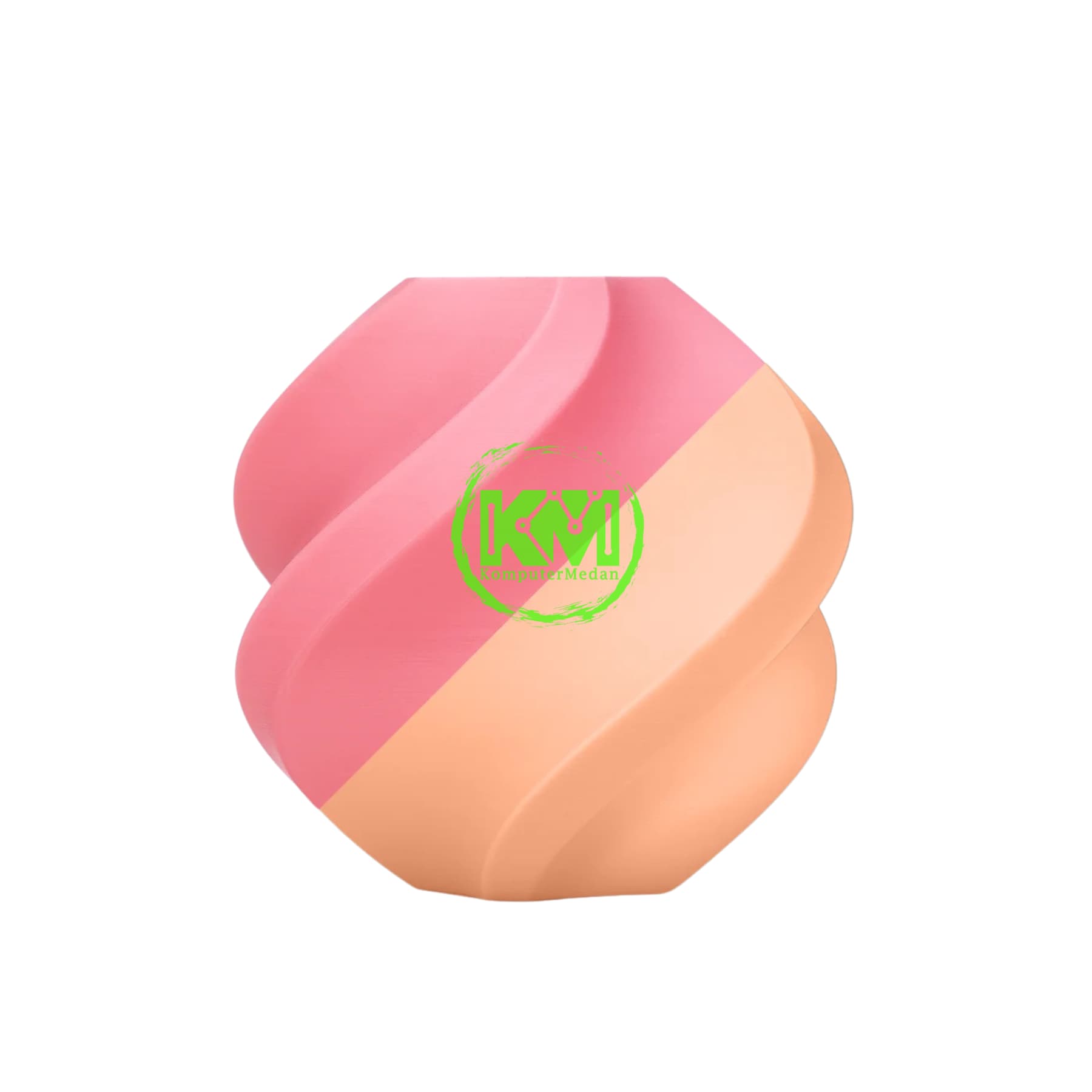 BAMBU PLA GLOW – GLOW PINK – WITH BAMBU REUSABLE SPOOL - Image 3