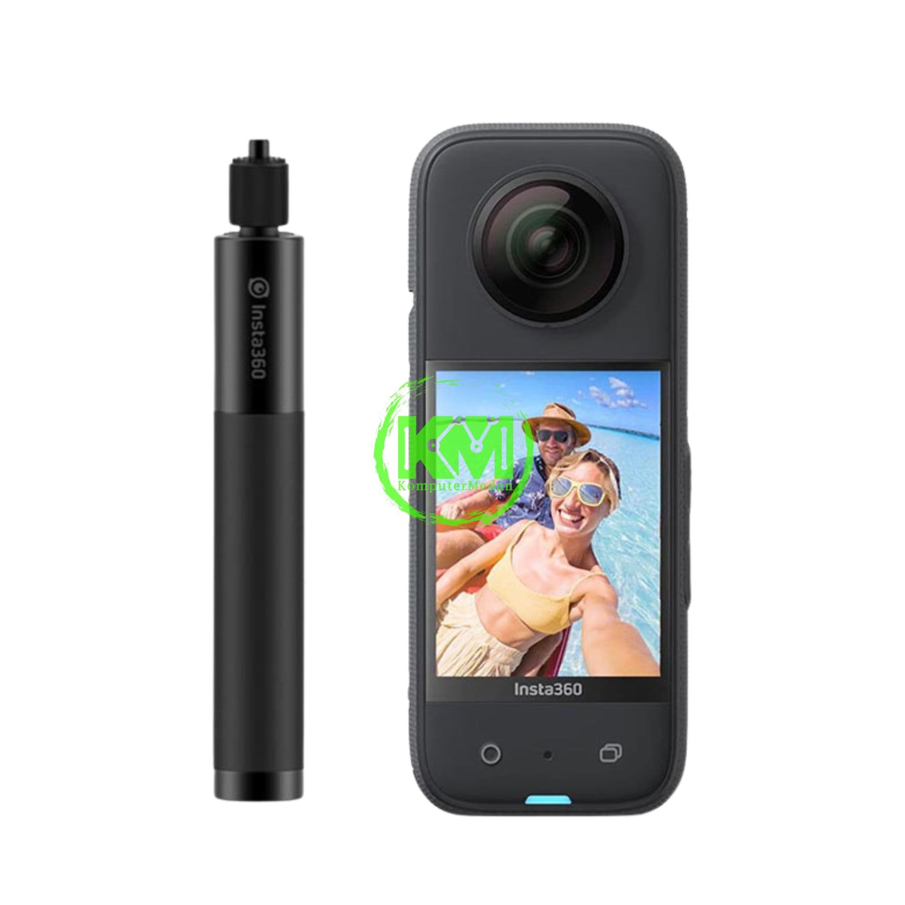 INSTA 360 SET X3 WITH SELFIE STICK