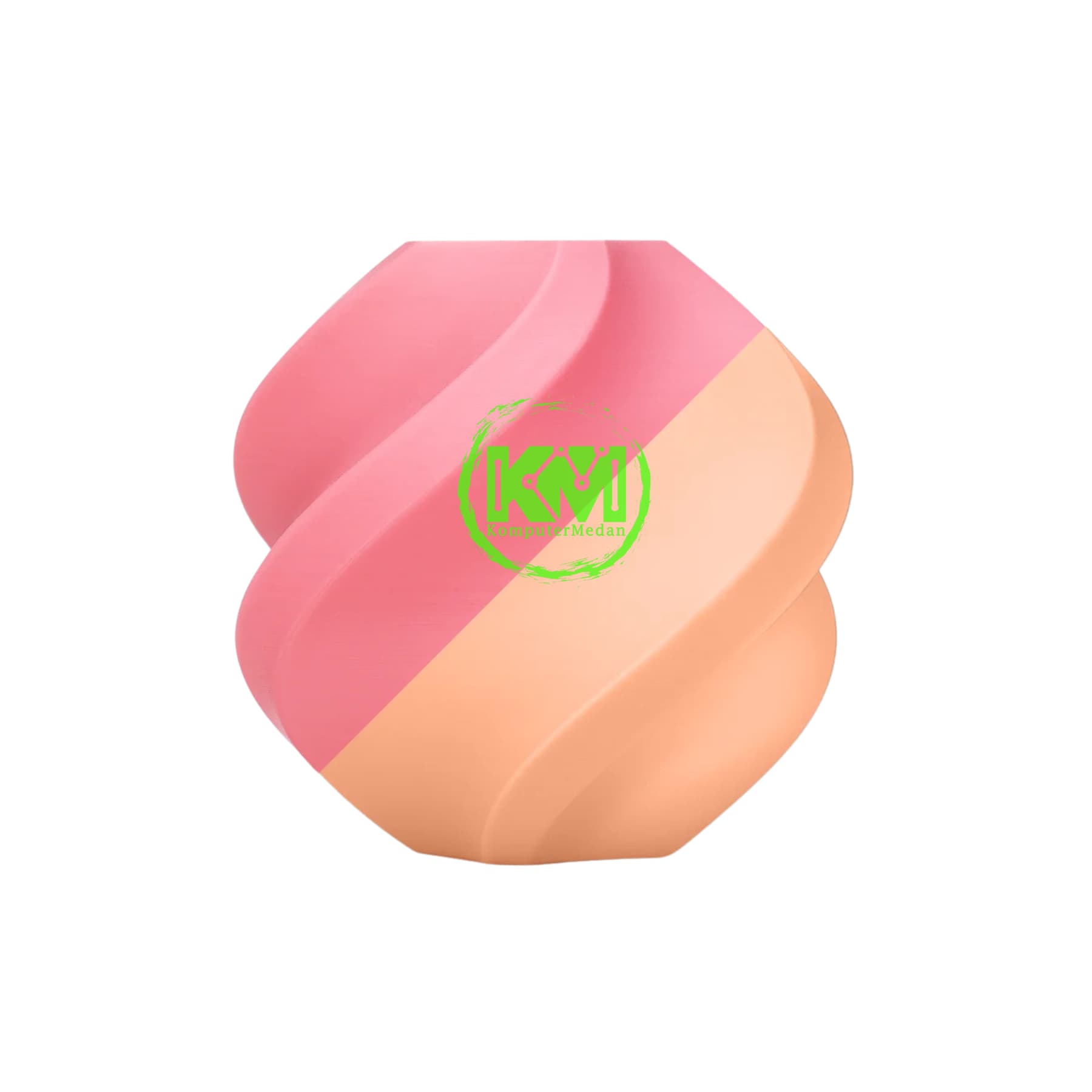 BAMBU PLA GLOW – GLOW PINK – WITH BAMBU REUSABLE SPOOL