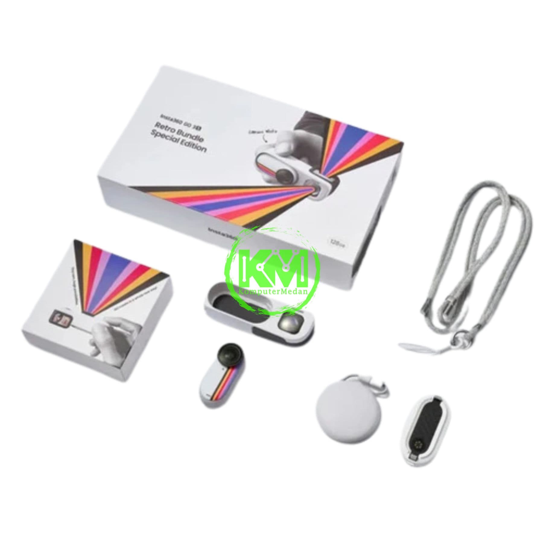 INSTA 360 GO 3S RETRO BUNDLE (SPECIAL EDITION) - CANNVAS WHITE 128GB - Image 4