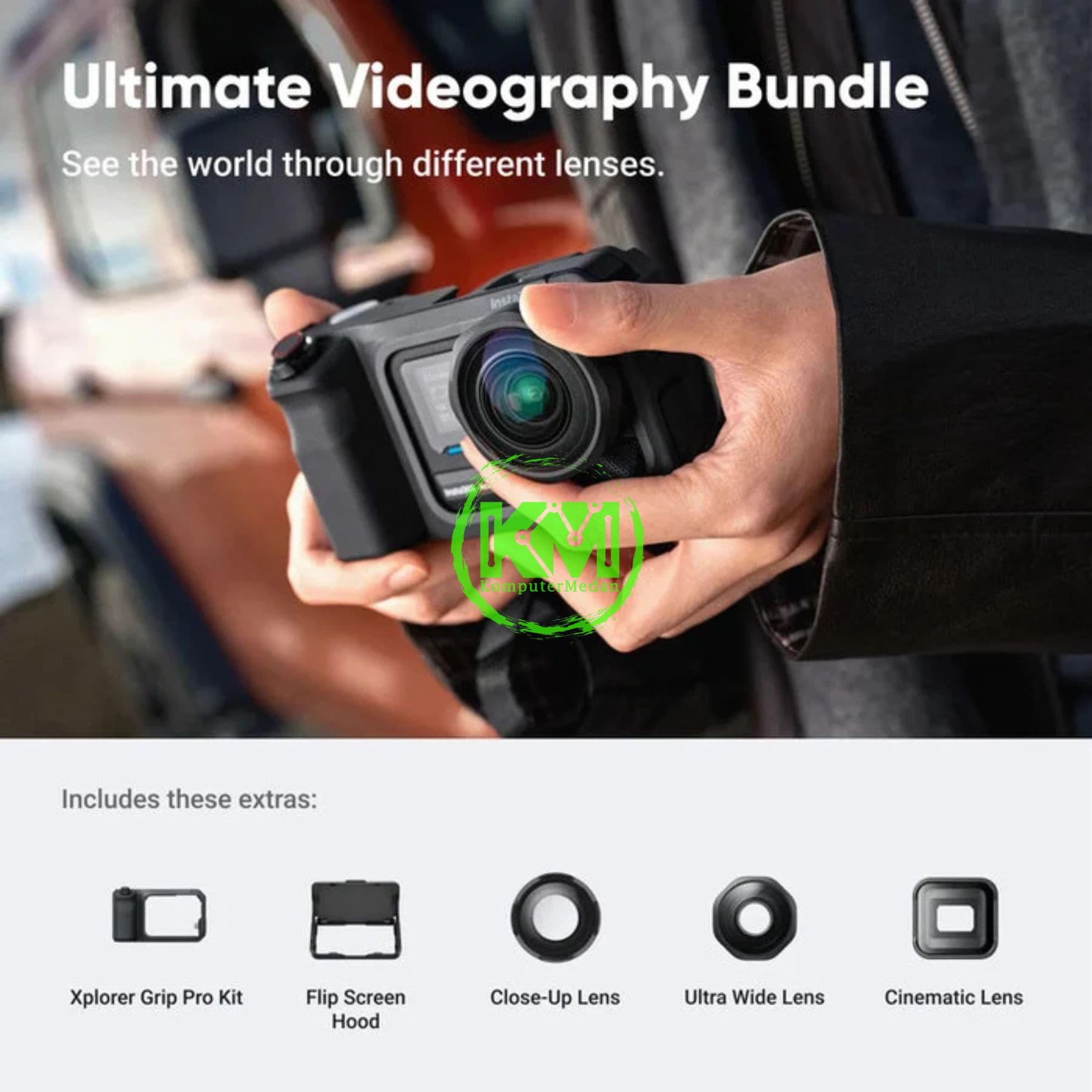 INSTA 360 ACE PRO 2 ULTIMATE VIDEOGRAPHY BUNDLE - Image 5