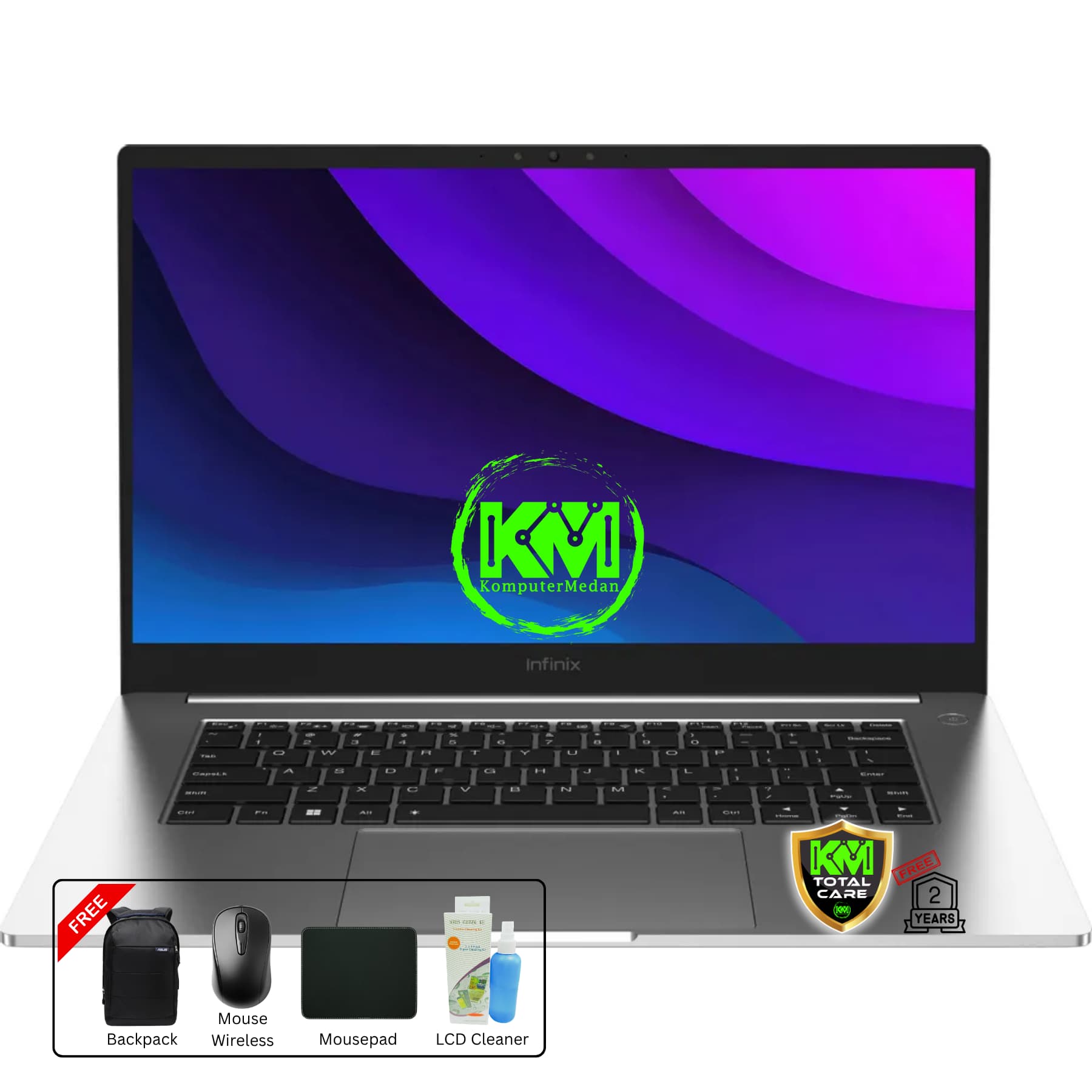 INFINIX XBOOK B14 RYZEN 5 - 7535HS 16GB 512GB SSD (CORAL TIDES) - Image 3