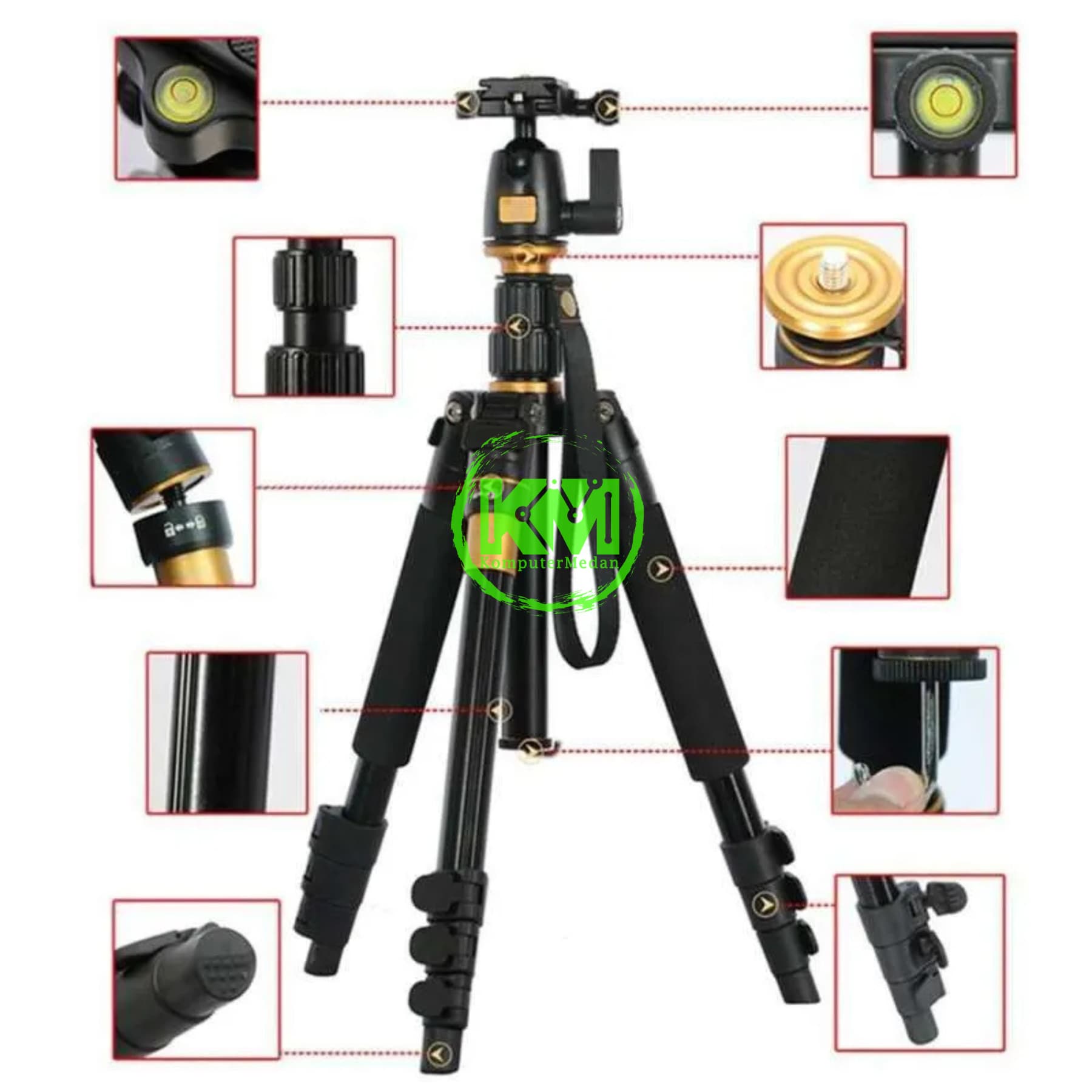 BEIKE TRIPOD 555P - Image 2