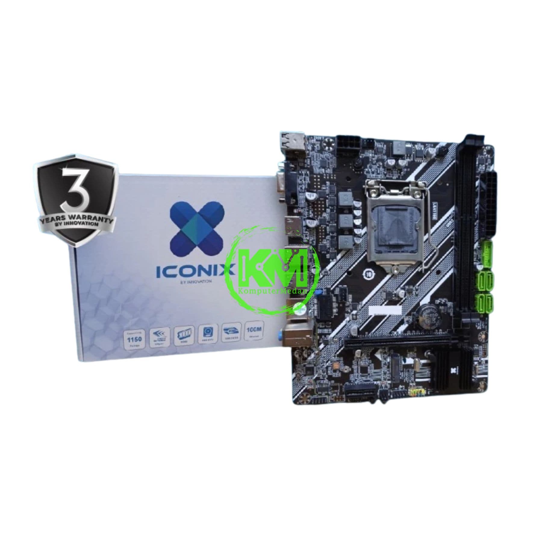ICONIX H81 NVME MOTHERBOARD