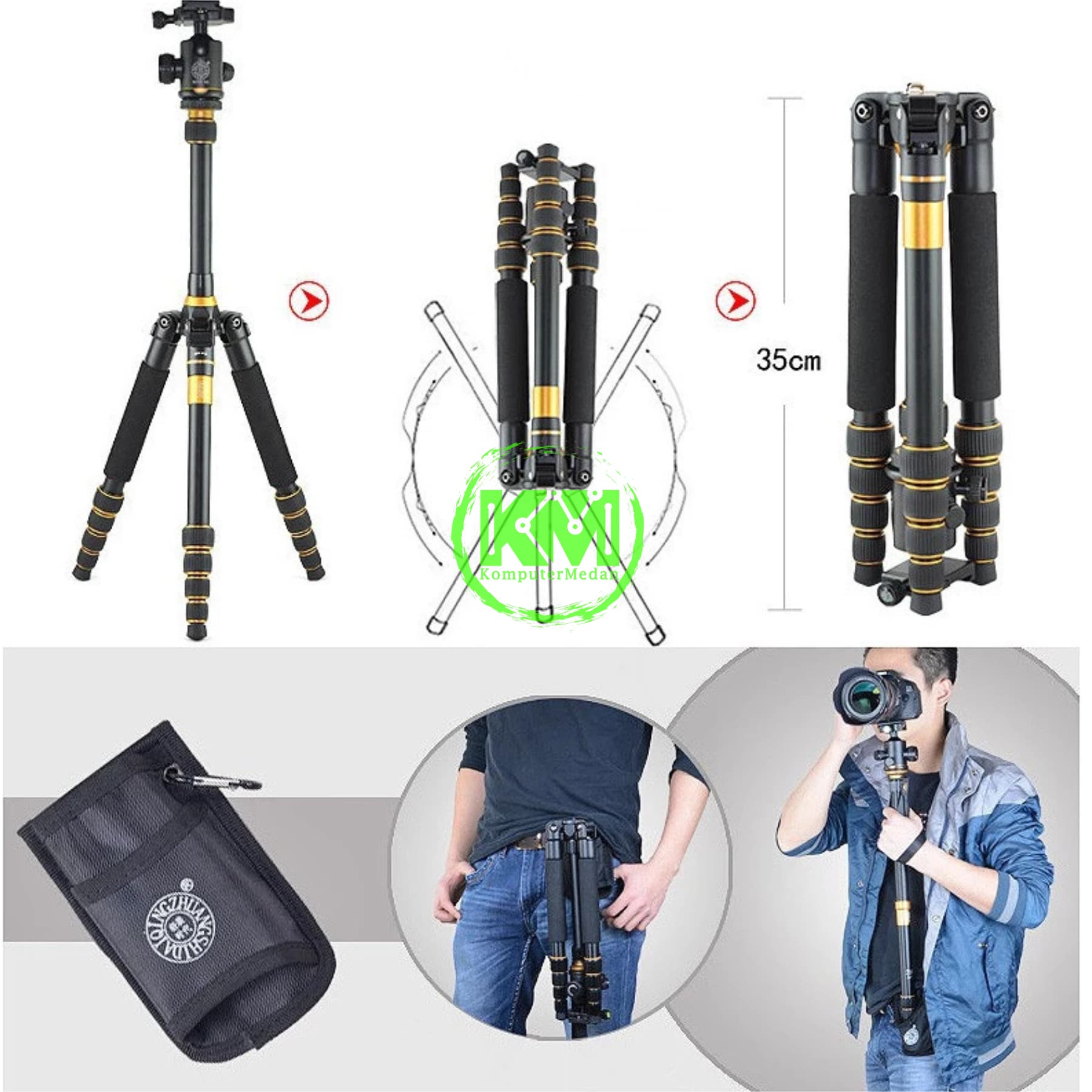 BEIKE TRIPOD Q 666 - Image 5