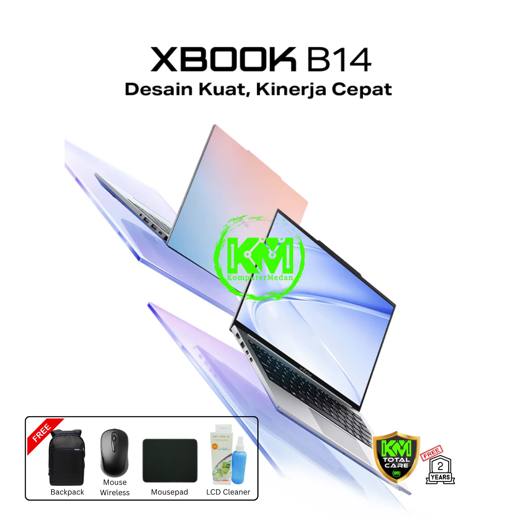 INFINIX XBOOK B14 RYZEN 5 - 7535HS 16GB 512GB SSD (CORAL TIDES) - Image 5