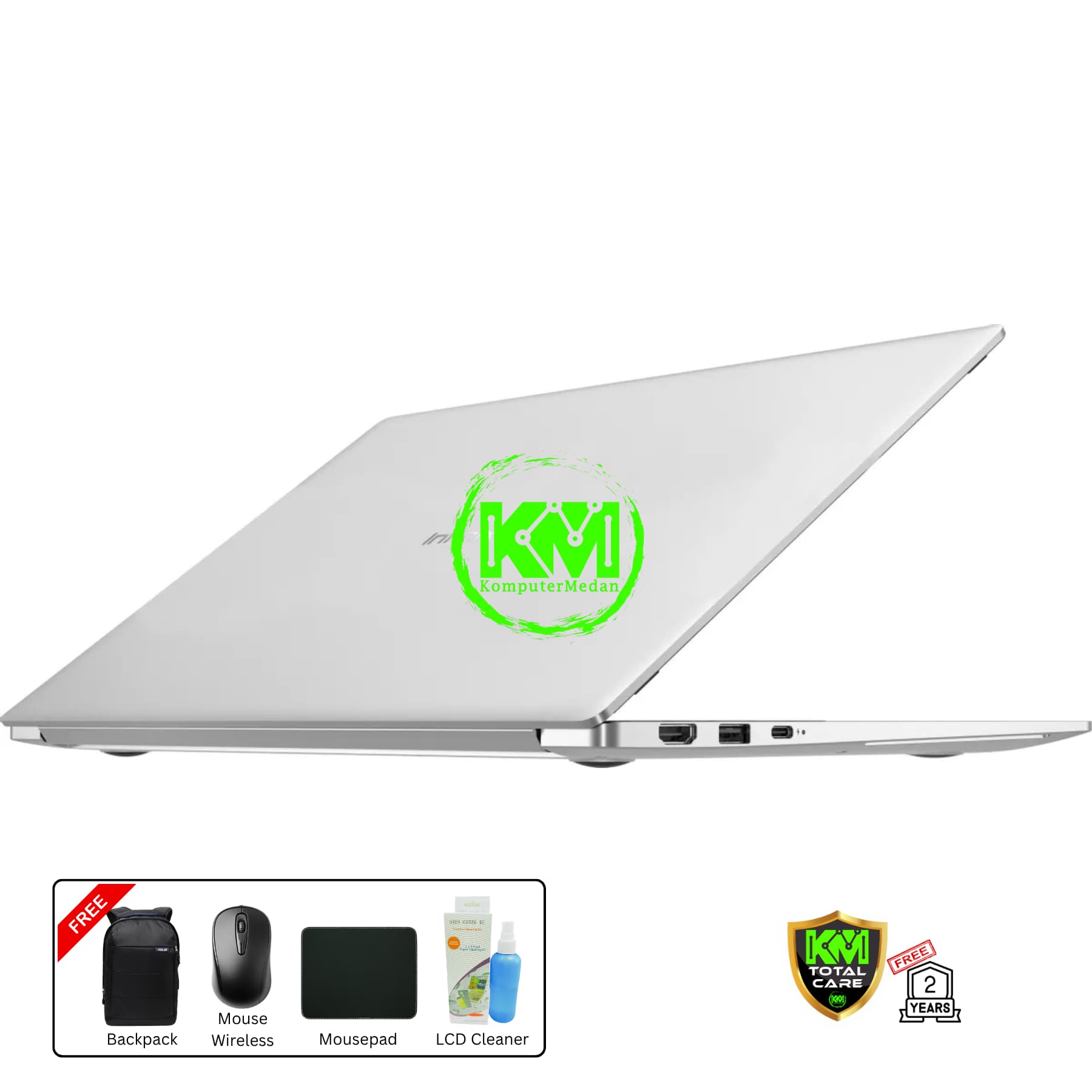 INFINIX XBOOK B14 RYZEN 5 - 7535HS 8GB 512GB SSD (SILVER) - Image 2