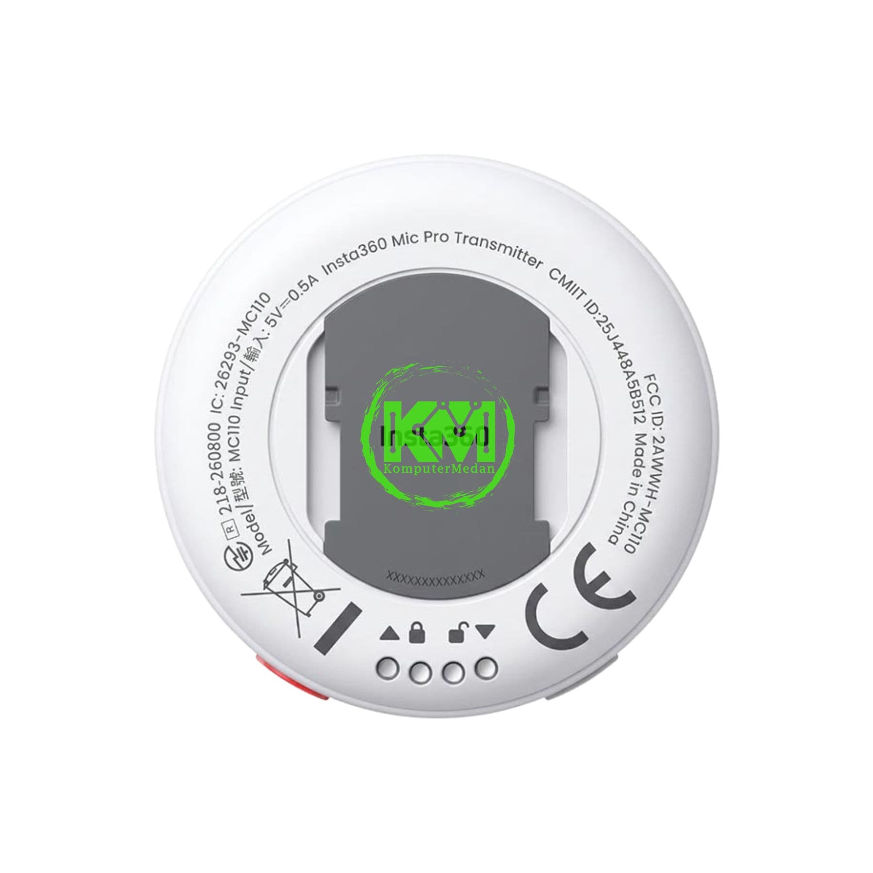 INSTA 360 MIC PRO TRANSMITTER (ARCTIC WHITE) - Image 4