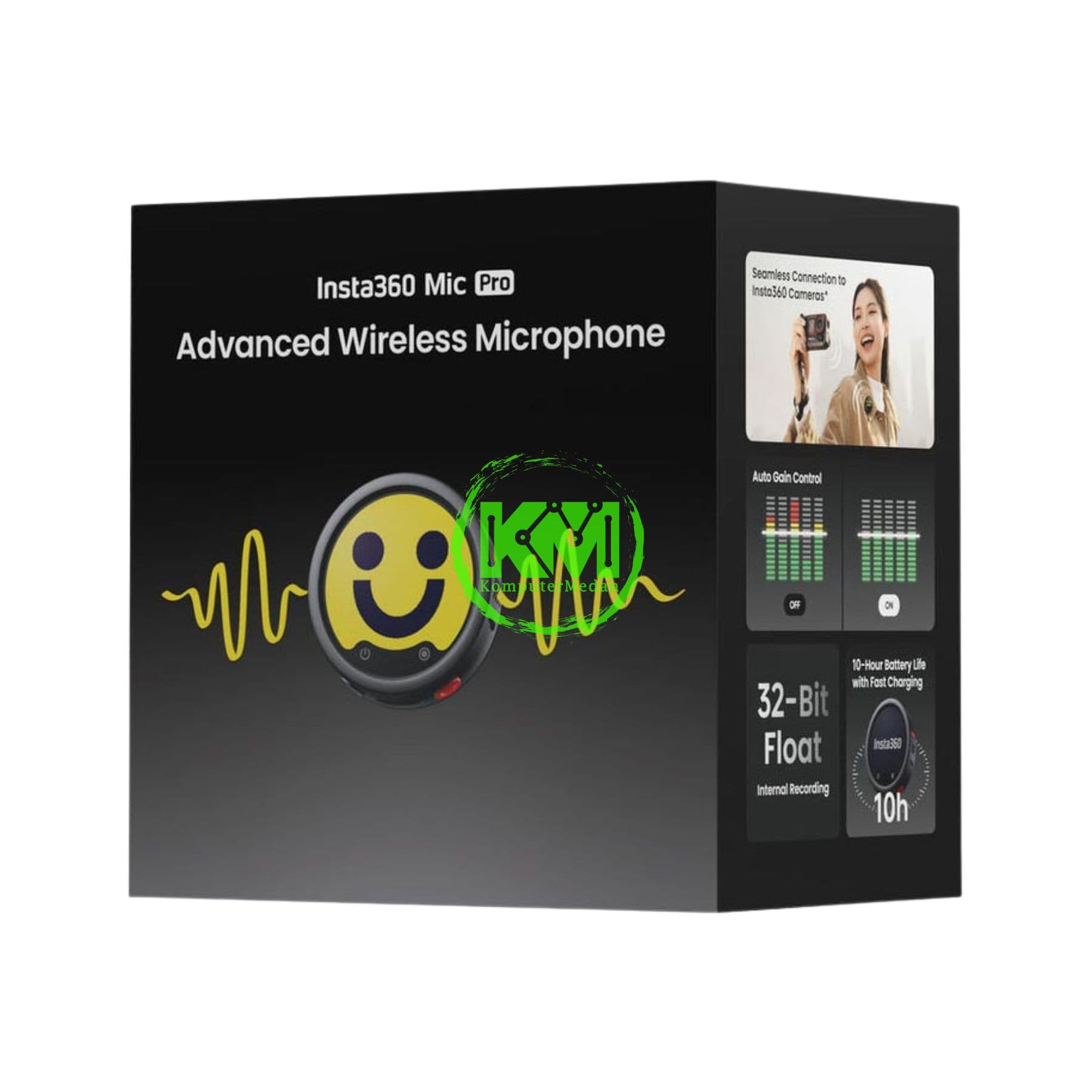 INSTA 360 MIC PRO TRANSMITTER (ARCTIC WHITE)