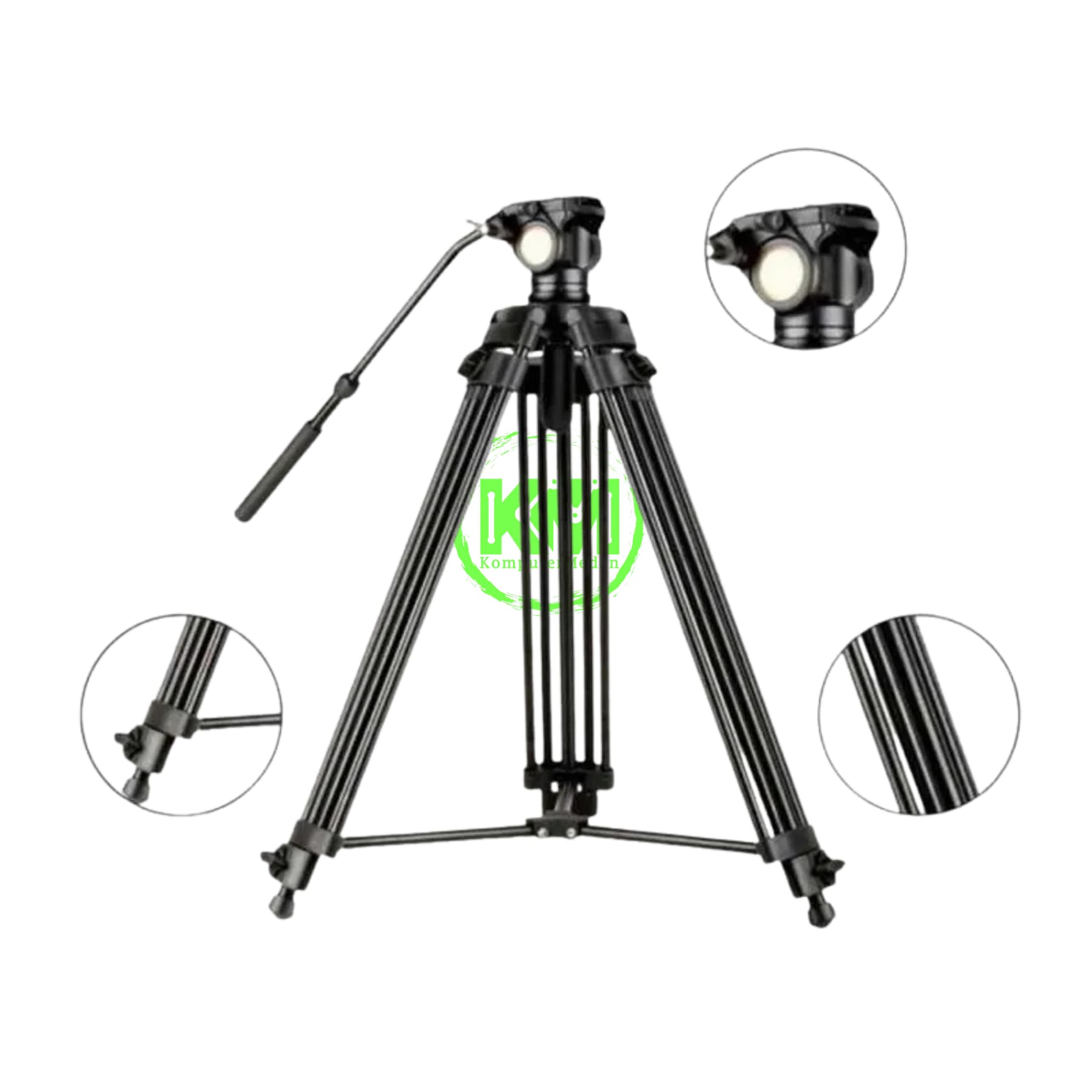 BEIKE BK V-900 ALUMINUM ALLOY TRIPOD - Image 2