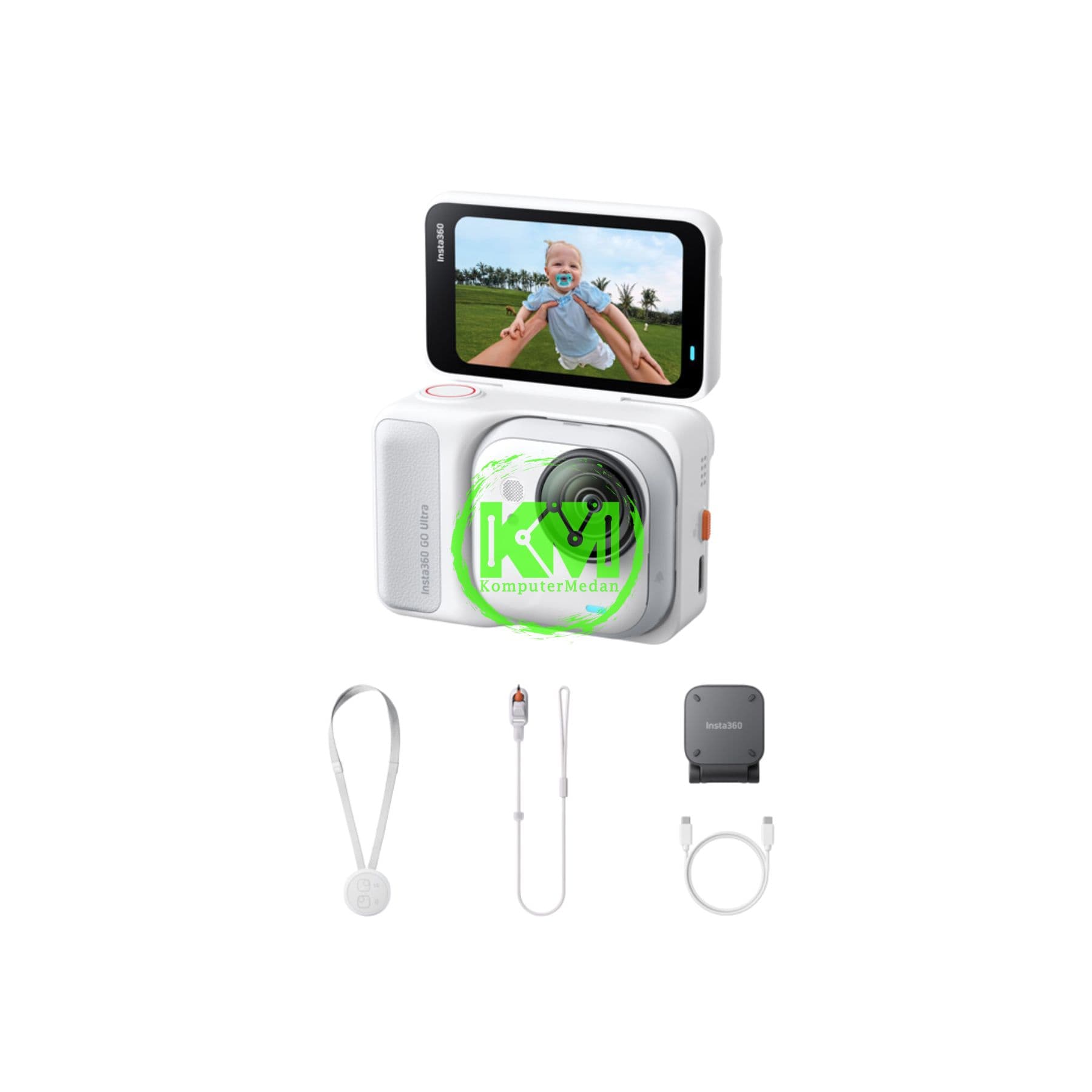 INSTA 360 GO ULTRA STANDARD BUNDLE (ARCTIC WHITE) - Image 5