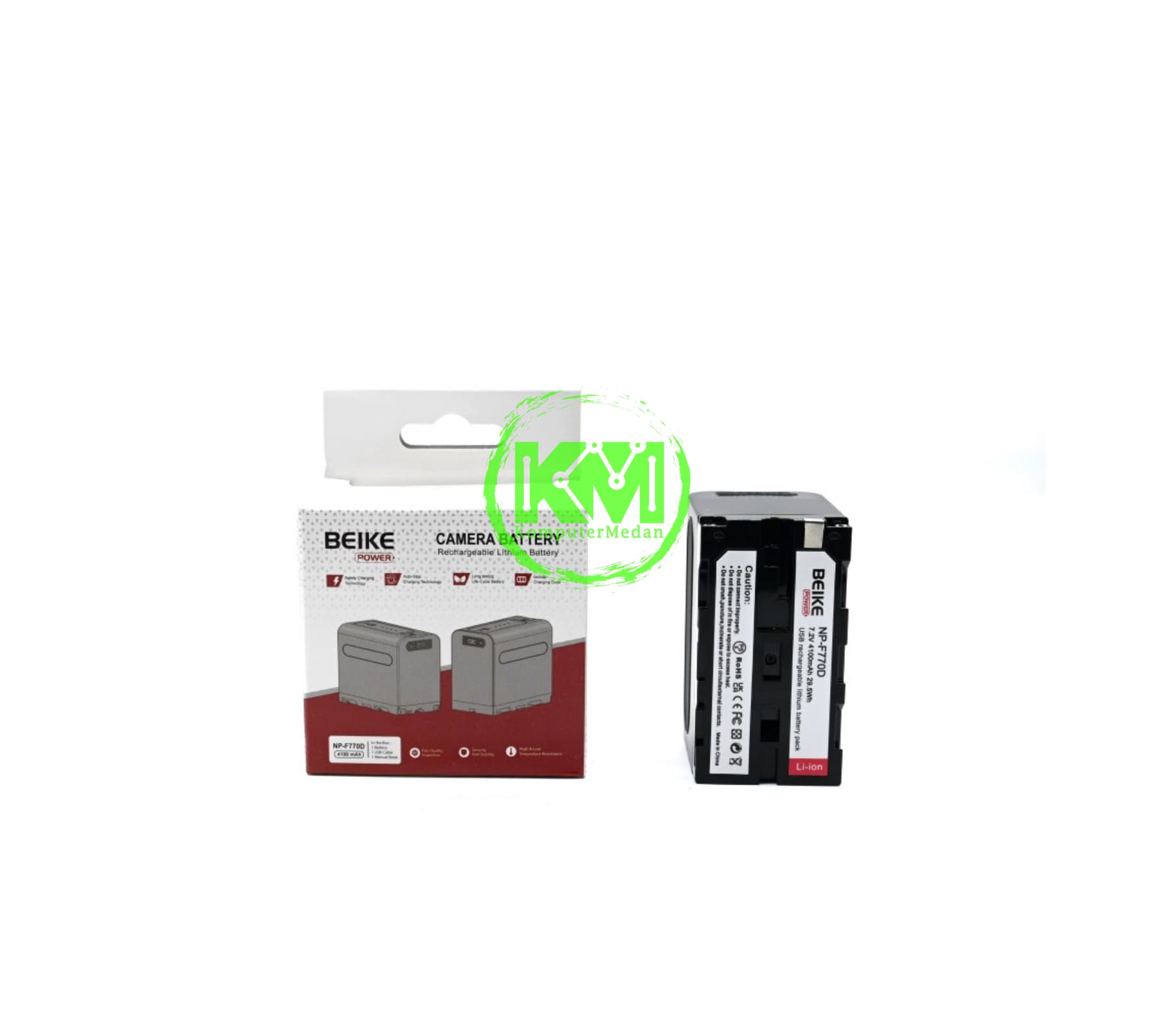 BEIKE POWER BATTERY NP-F770D 4100 MAH - Image 5