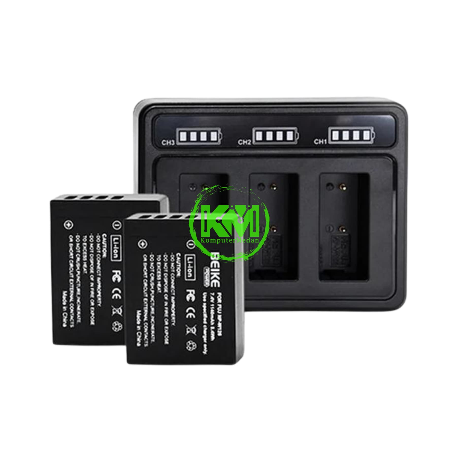BEIKE POWER BATTERY 2 NP-FW50 1150 MAH BATTERY+1 CHARGER - Image 5