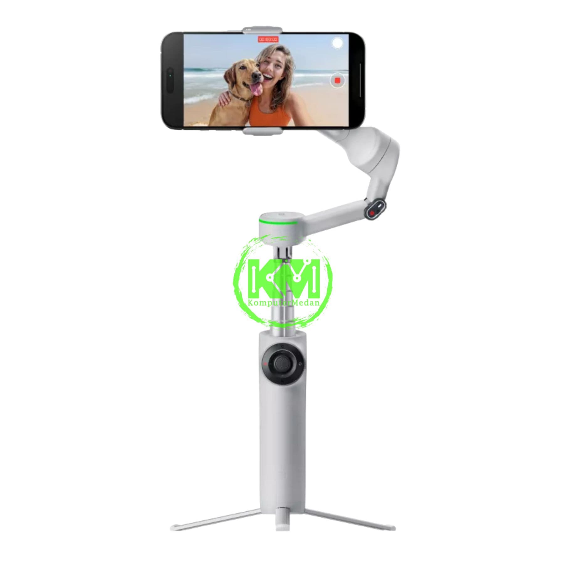 INSTA 360 FLOW 2 PRO AI TRACKER BUNDLING / STONE GRAY