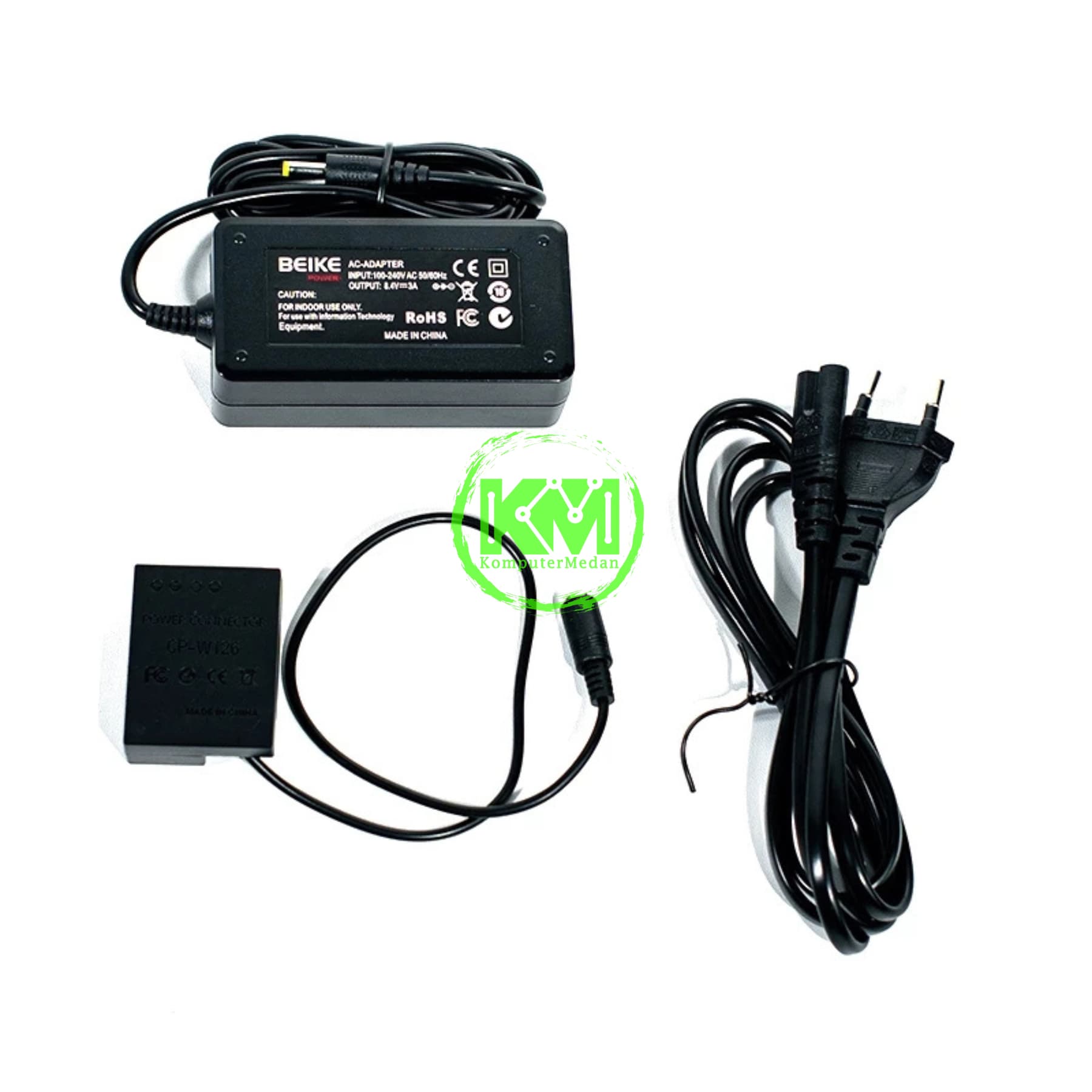 BEIKE POWER NP-W126 DUMMY BATTERY KIT - Image 2