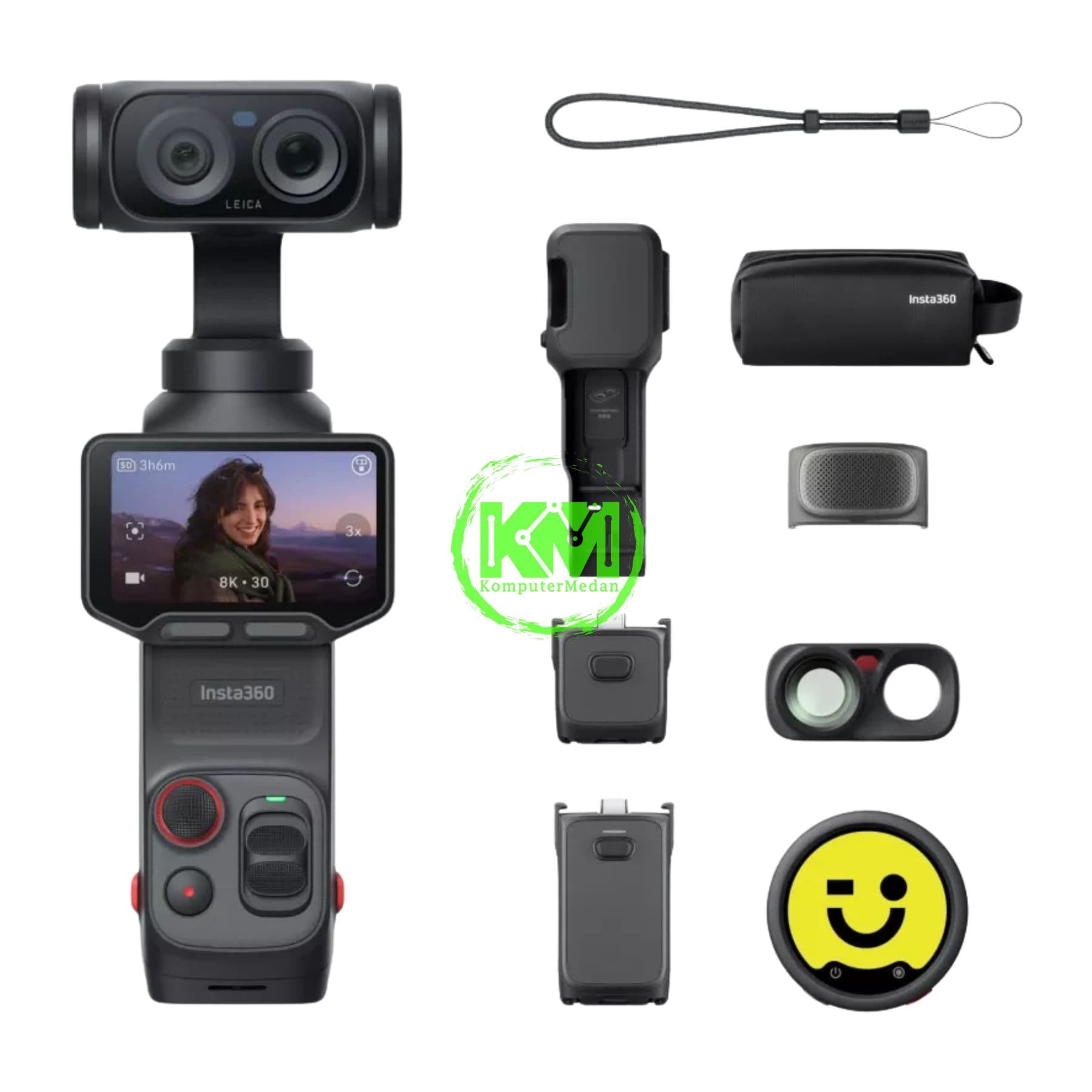 INSTA 360 LUNA ULTRA CREATOR BUNDLE COSMIC BLACK - Image 9