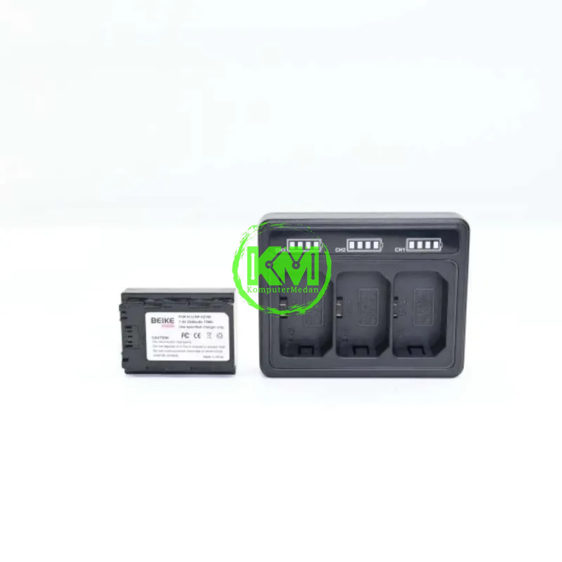 BEIKE POWER BATTERY 2NP-FZ100 2040 MAH BATTERY+1 CHARGER - Image 2