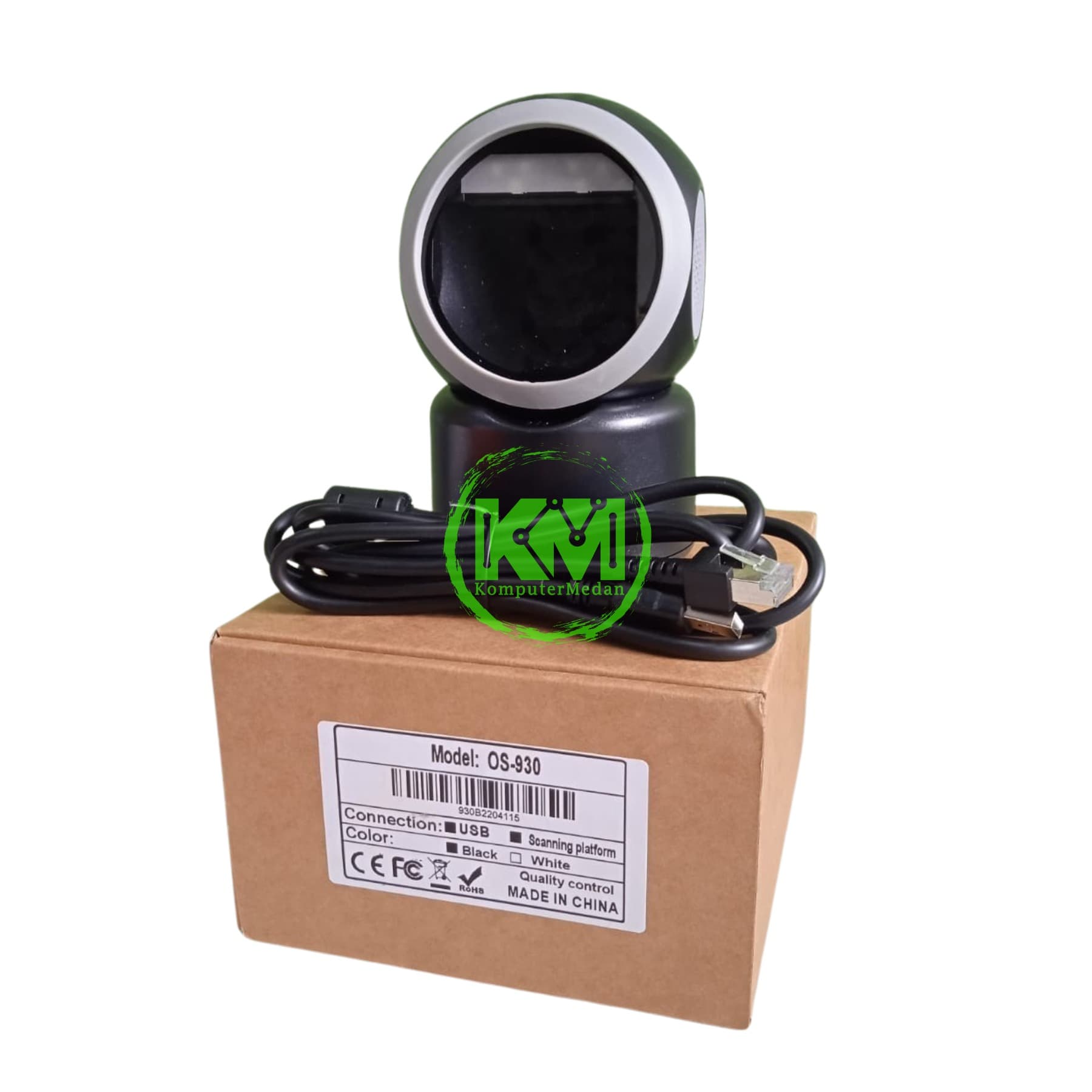 IWARE SCANNER BARCODE OMNI 2D OS-930 BLACK (MODEL DUDUK) - Image 5