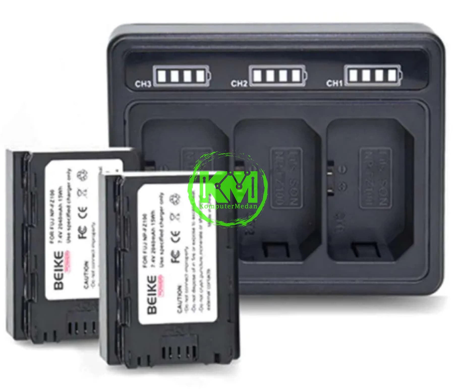 BEIKE POWER BATTERY 2NP-FZ100 2040 MAH BATTERY+1 CHARGER - Image 5