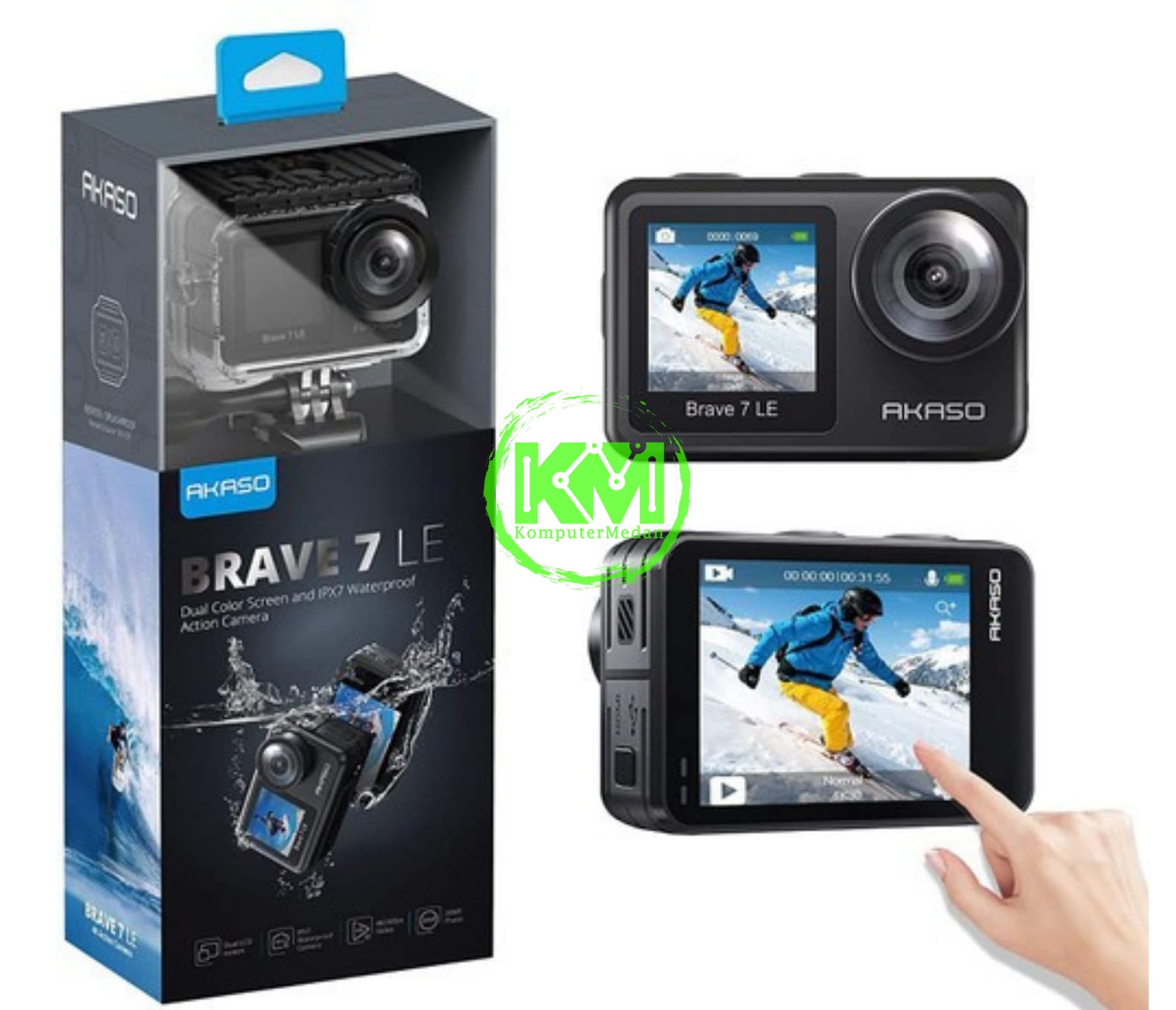 AKASO ACTION CAMERA BRAVE 7 - Image 4