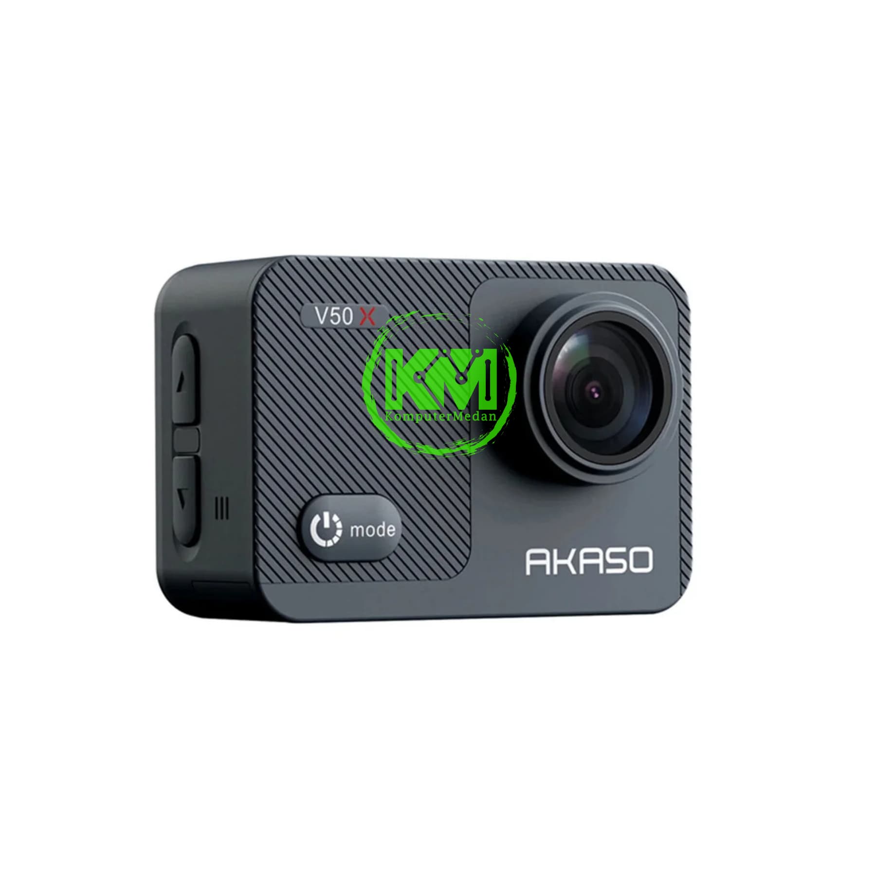 AKASO SET V50X WITH MIC AND LEXAR SUNEAST MICROSDXC ORANGE SERIES - 64 GB - Image 1