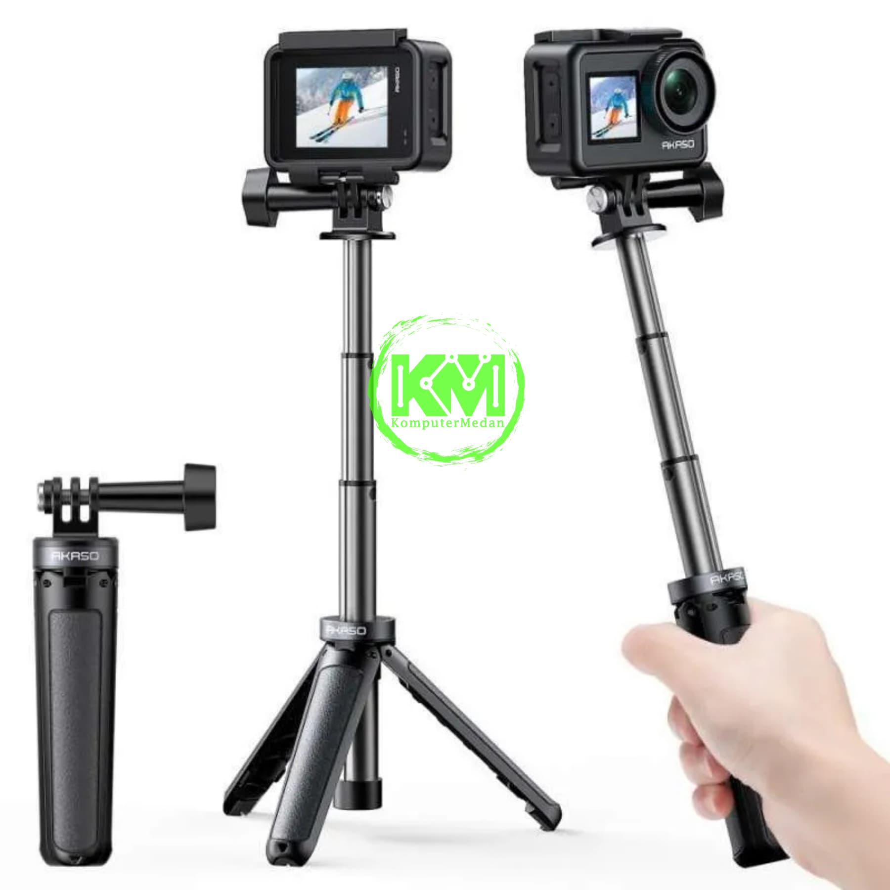 AKASO SELFIE STICK 22CM - Image 1