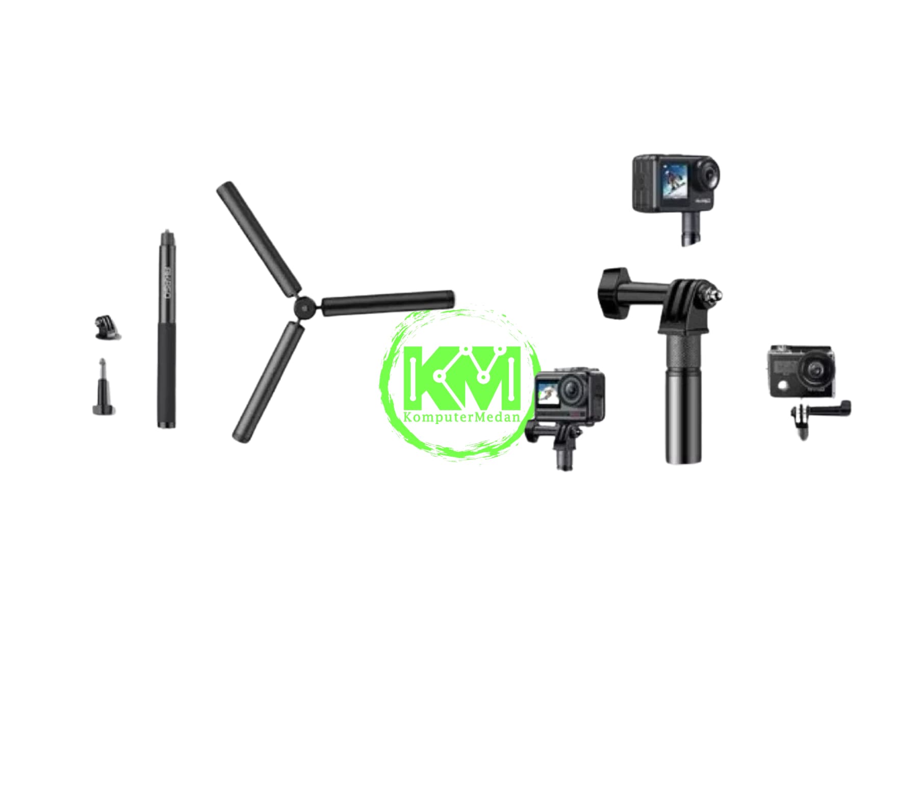 AKASO SELFIE STICK 120CM + 19CM TRIPOD - Image 4