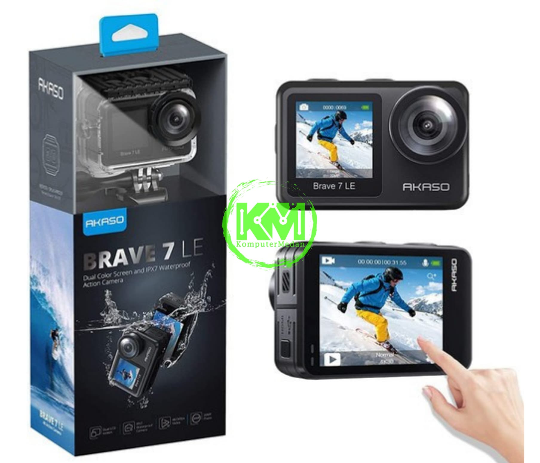 AKASO ACTION CAMERA BRAVE 7 LE - Image 4