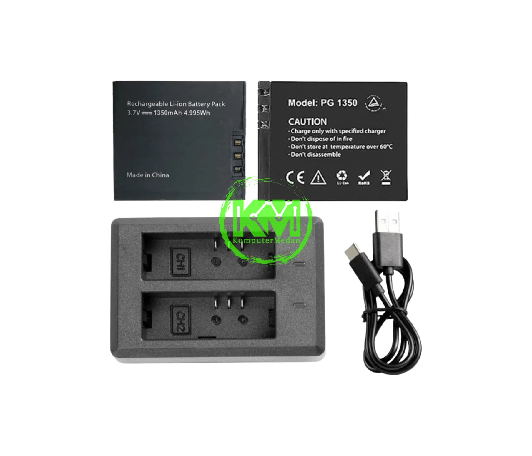 AKASO BATTERY KIT OF BRAVE 7 - Image 5