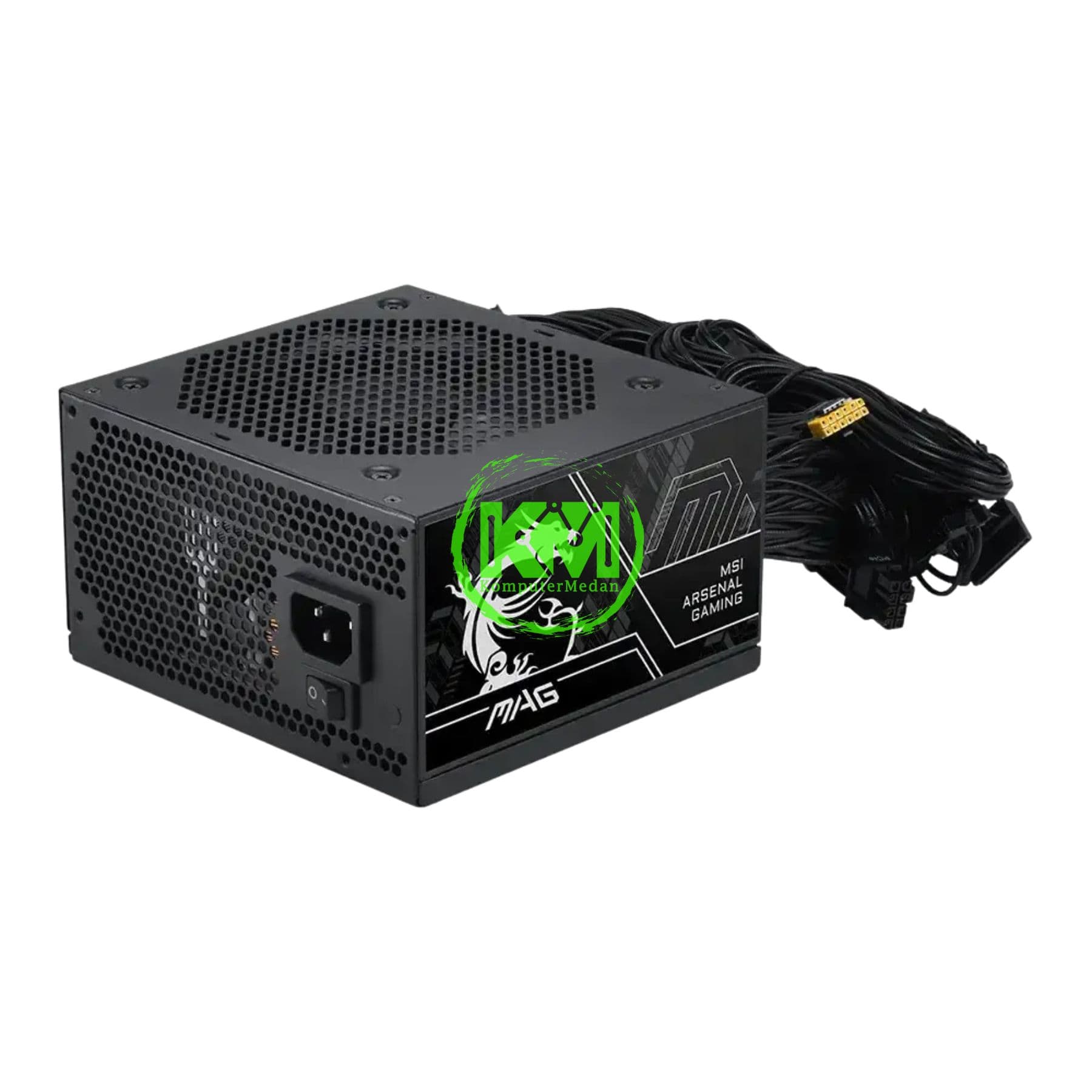 MSI MAG A650BN PCIE5 III 650W 80+ BRONZE POWER SUPPLY - Image 2